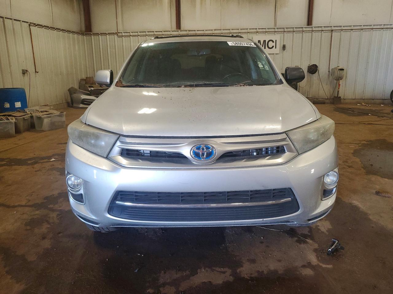 2011 Toyota Highlander Hybrid Limited Silver vin: JTEDC3EH3B2001042