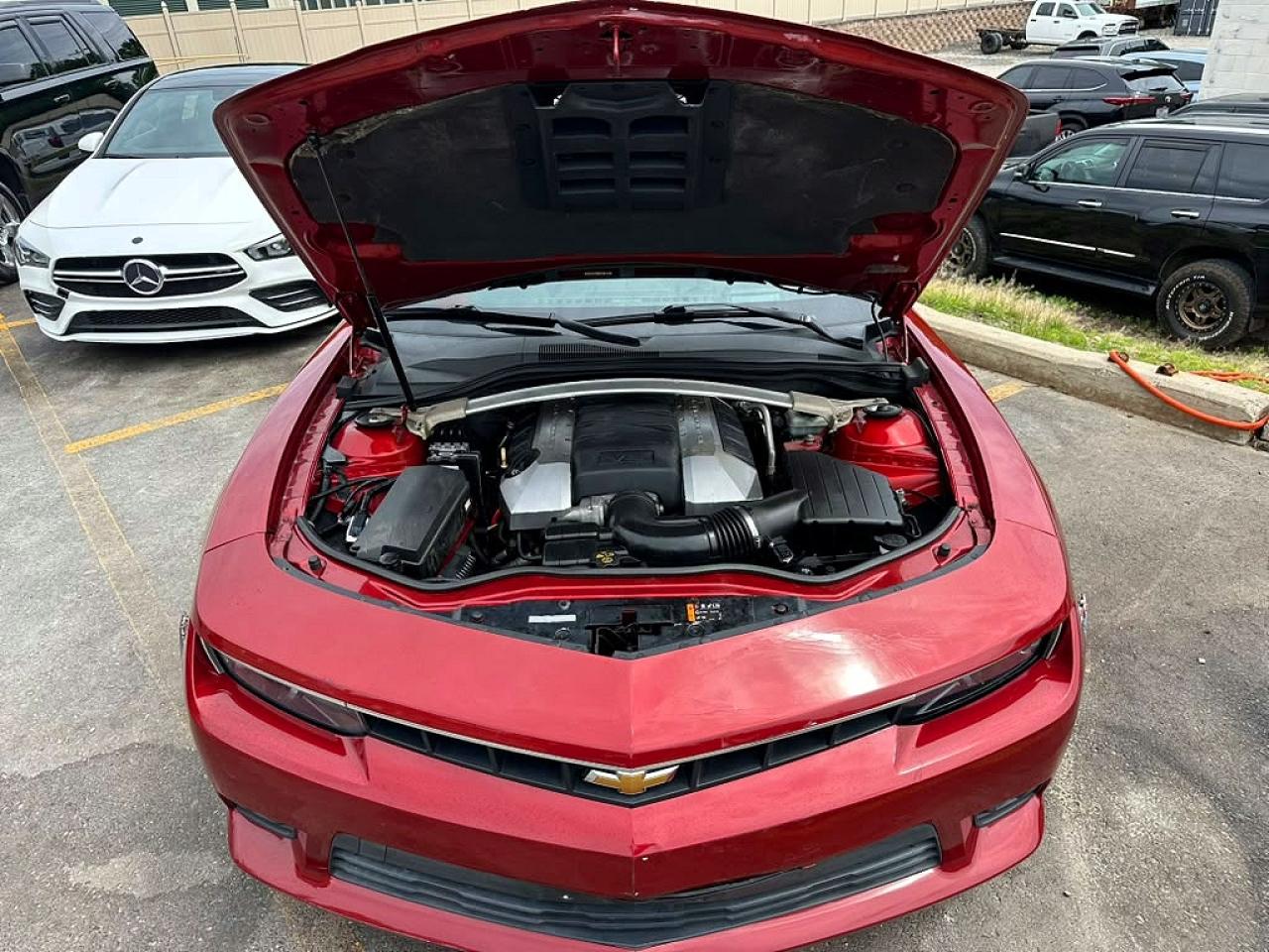 2014 Chevrolet Camaro 2ss Red vin: 2G1FK3DJ2E9212882