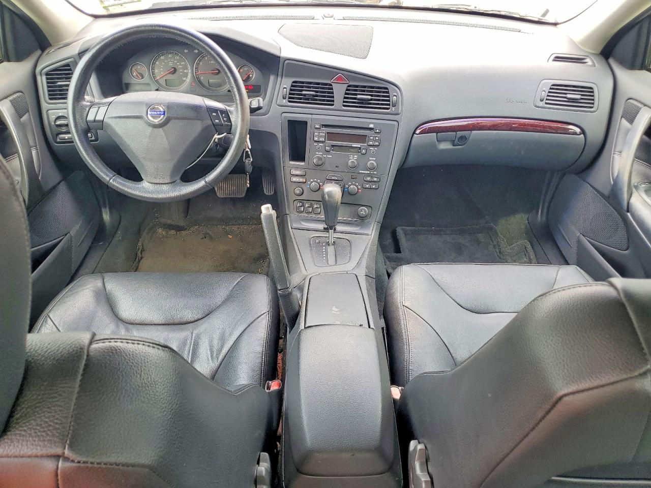 2004 Volvo S60 2.5t Silver vin: YV1RS59VX42339169