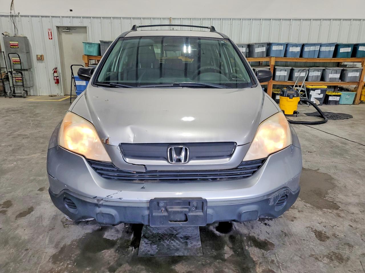 2008 Honda Cr-v Lx Silver vin: JHLRE38318C031277