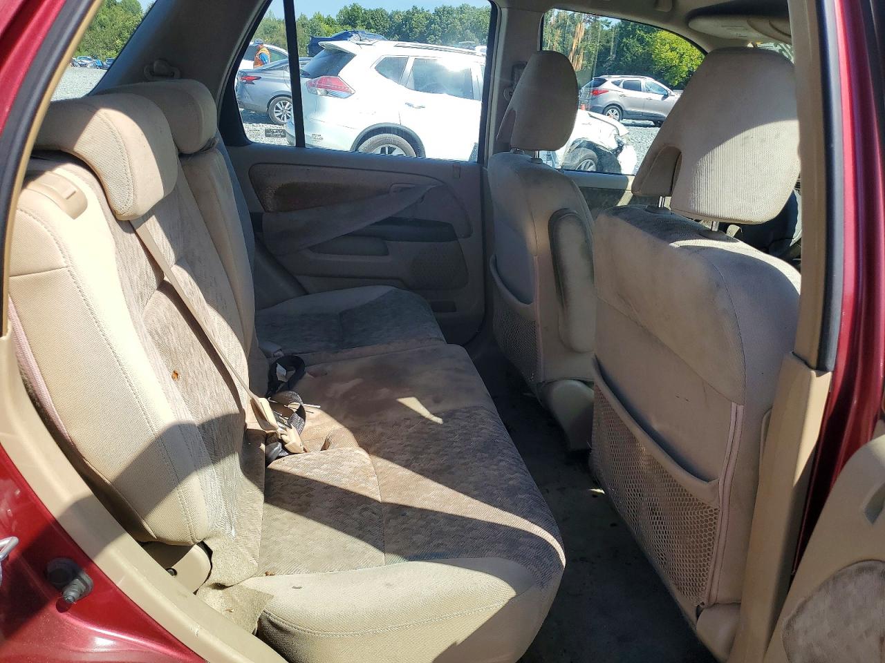 2005 Honda Cr-v Lx Burgundy vin: SHSRD685X5U302721
