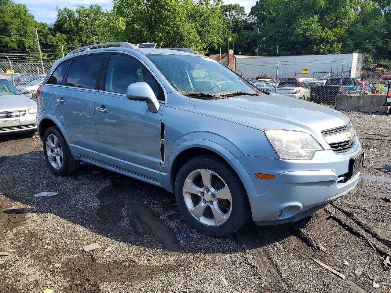2014 Chevrolet Captiva Ltz Синий vin: 3GNAL4EK9ES522467