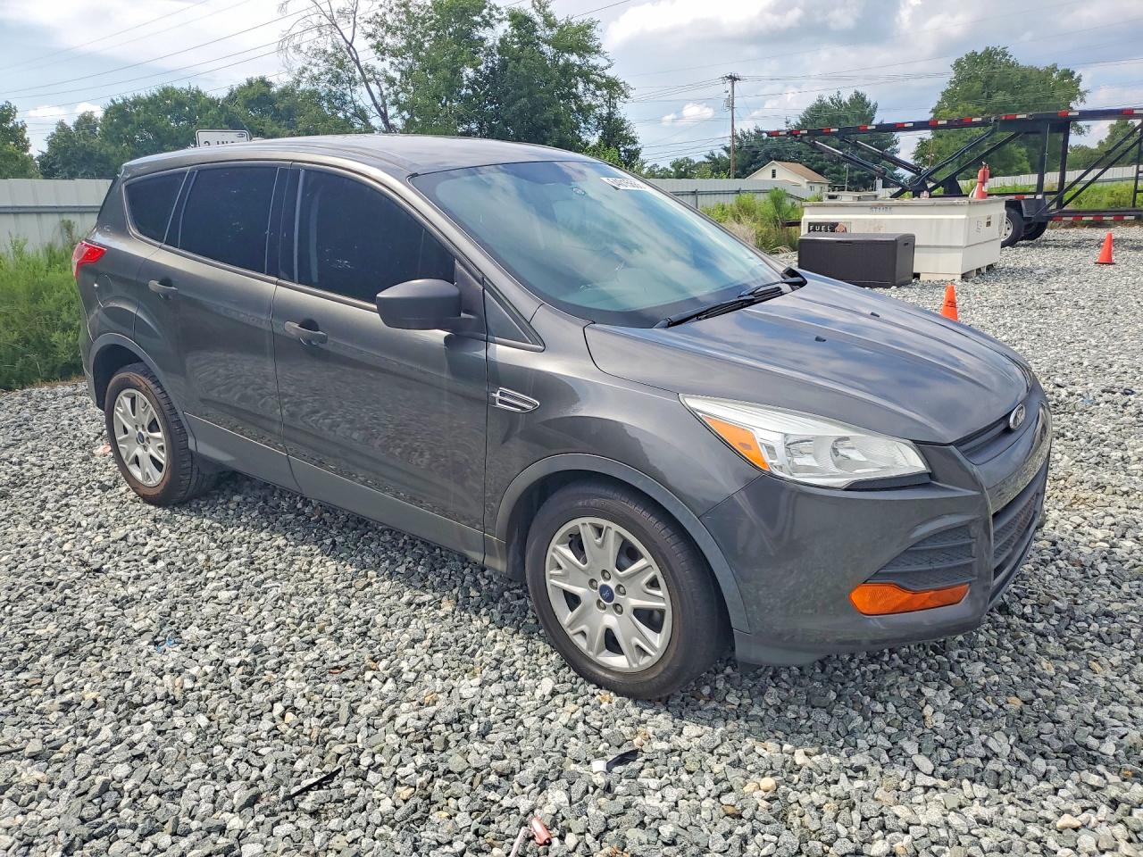 2015 Ford Escape S Gray vin: 1FMCU0F73FUA42150