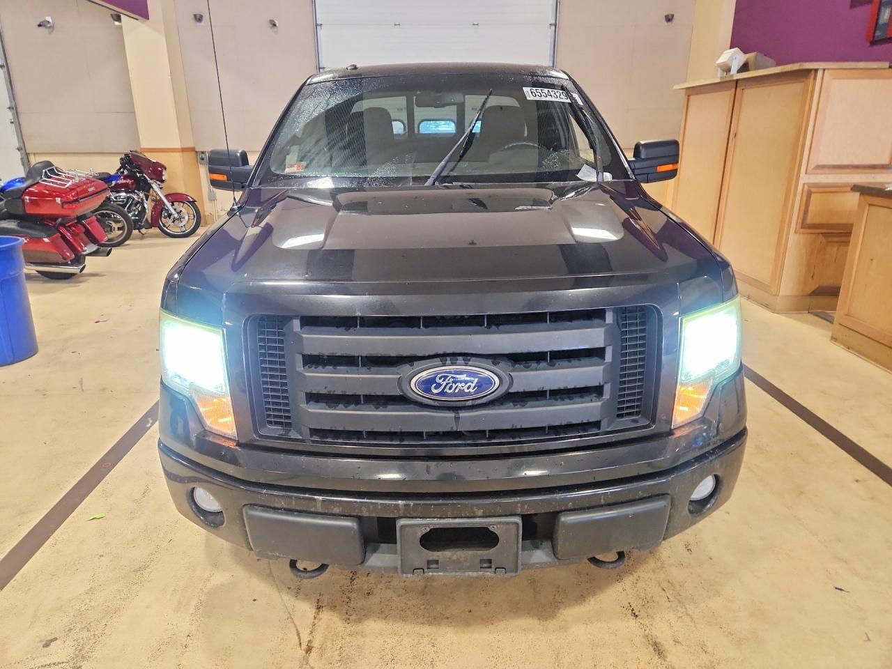 2010 Ford F150 Super Cab Black vin: 1FTFX1EV2AFC80437