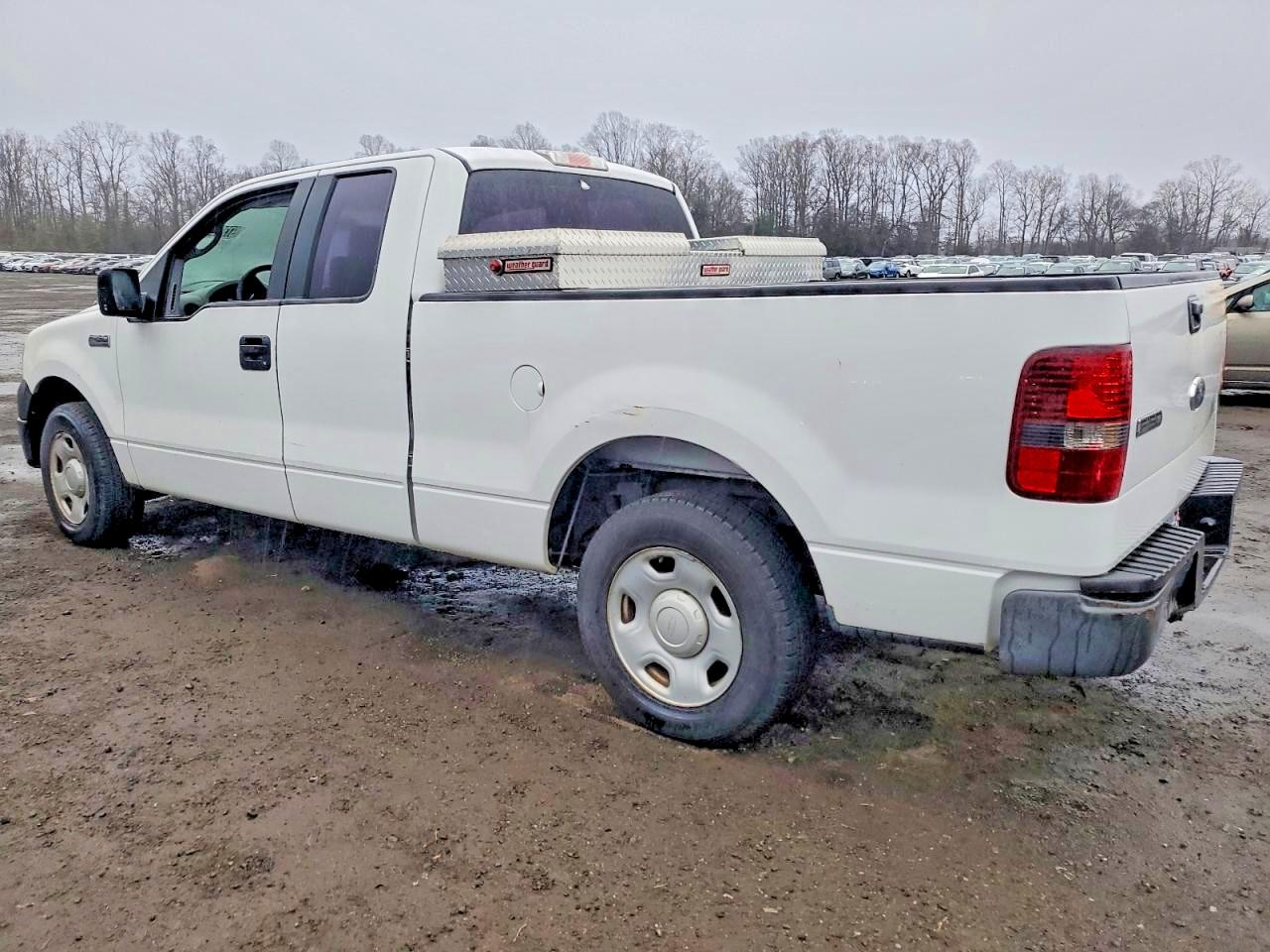 2007 Ford F150 Белый vin: 1FTRX12W47NA40718
