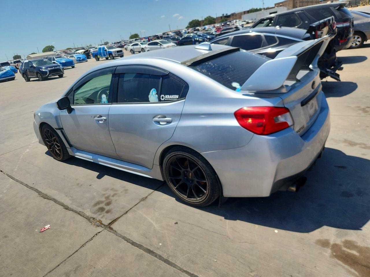 2015 Subaru Wrx Silver vin: JF1VA1A66F9825627