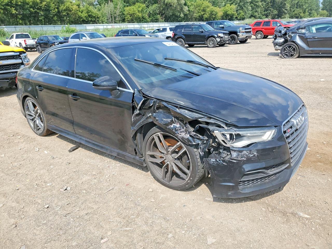 2015 Audi A3 Premium Black vin: WAUBFGFF2F1104985
