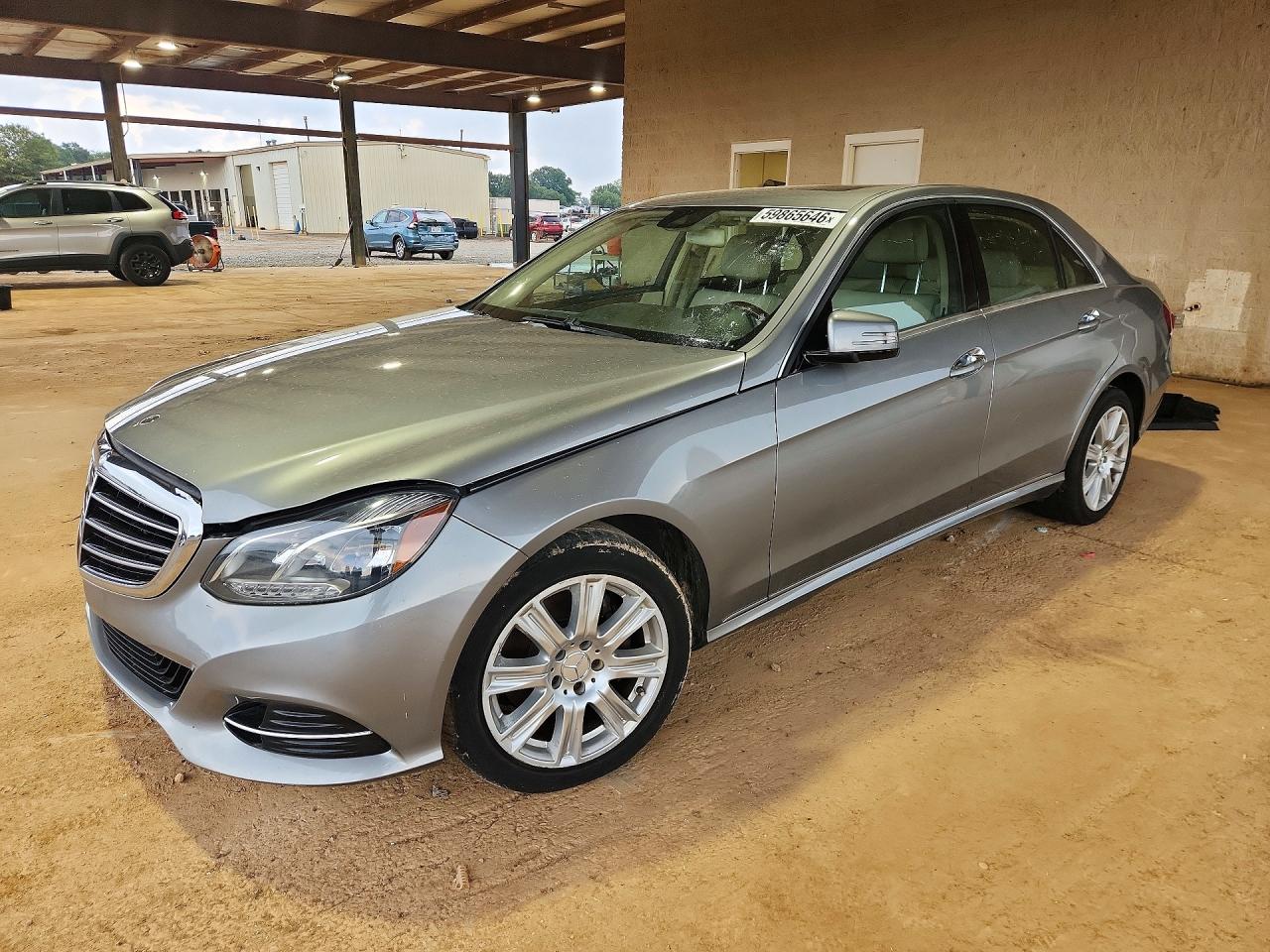2014 Mercedes-benz E 350 Silver vin: WDDHF5KB1EA860817