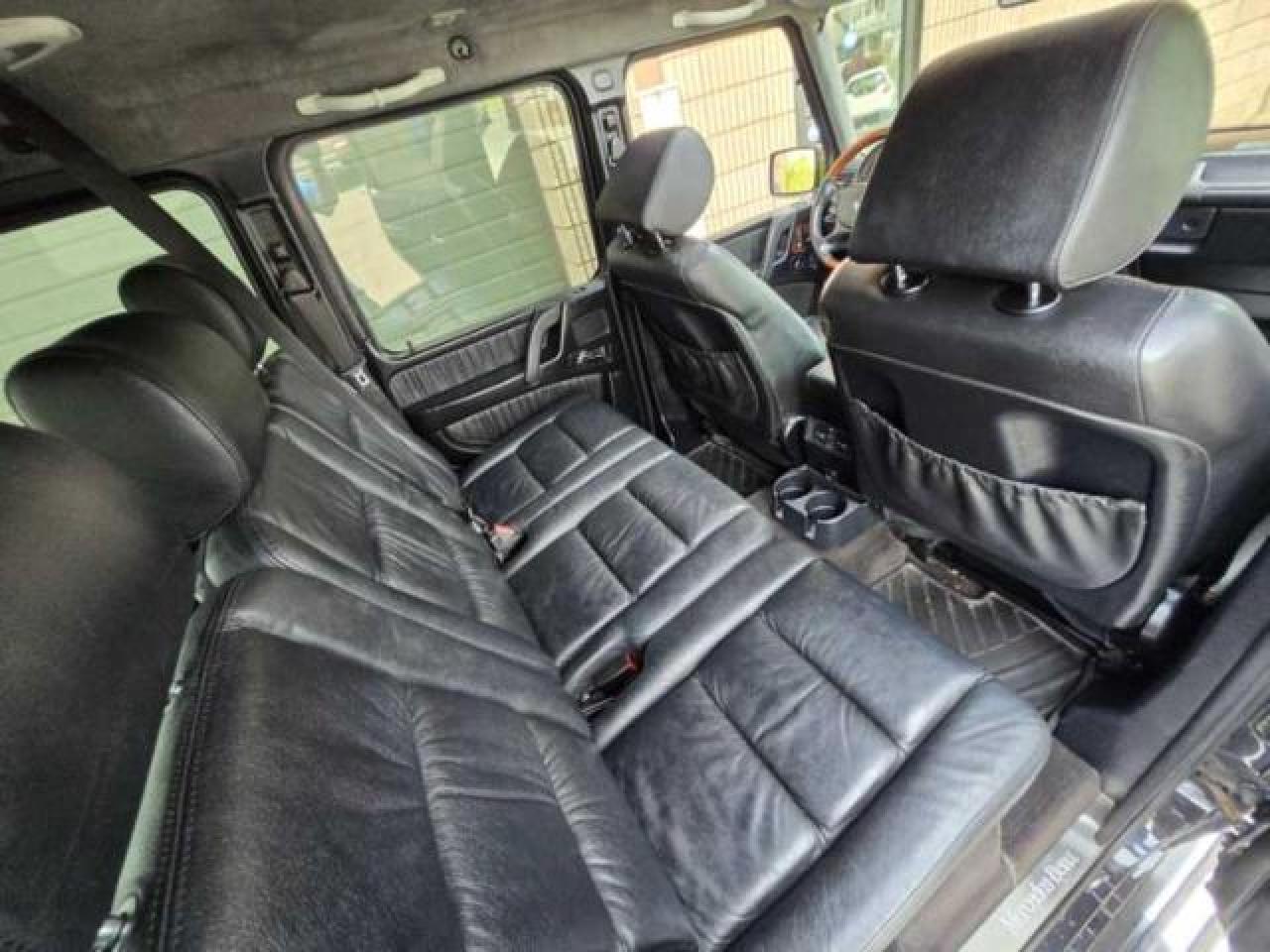 2008 Mercedes-benz G 500 Black vin: WDCYR49E48X175959