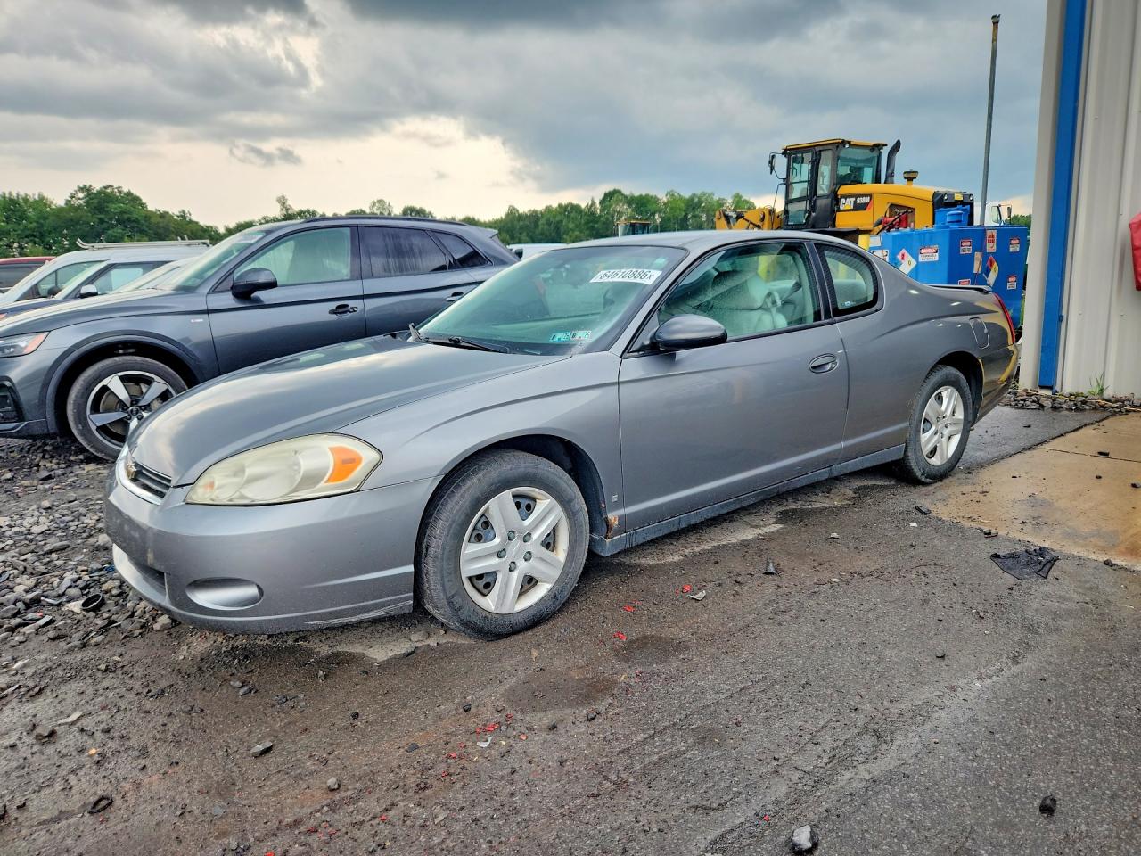 2006 Chevrolet Monte Carlo Ls Gray vin: 2G1WJ16K169190825