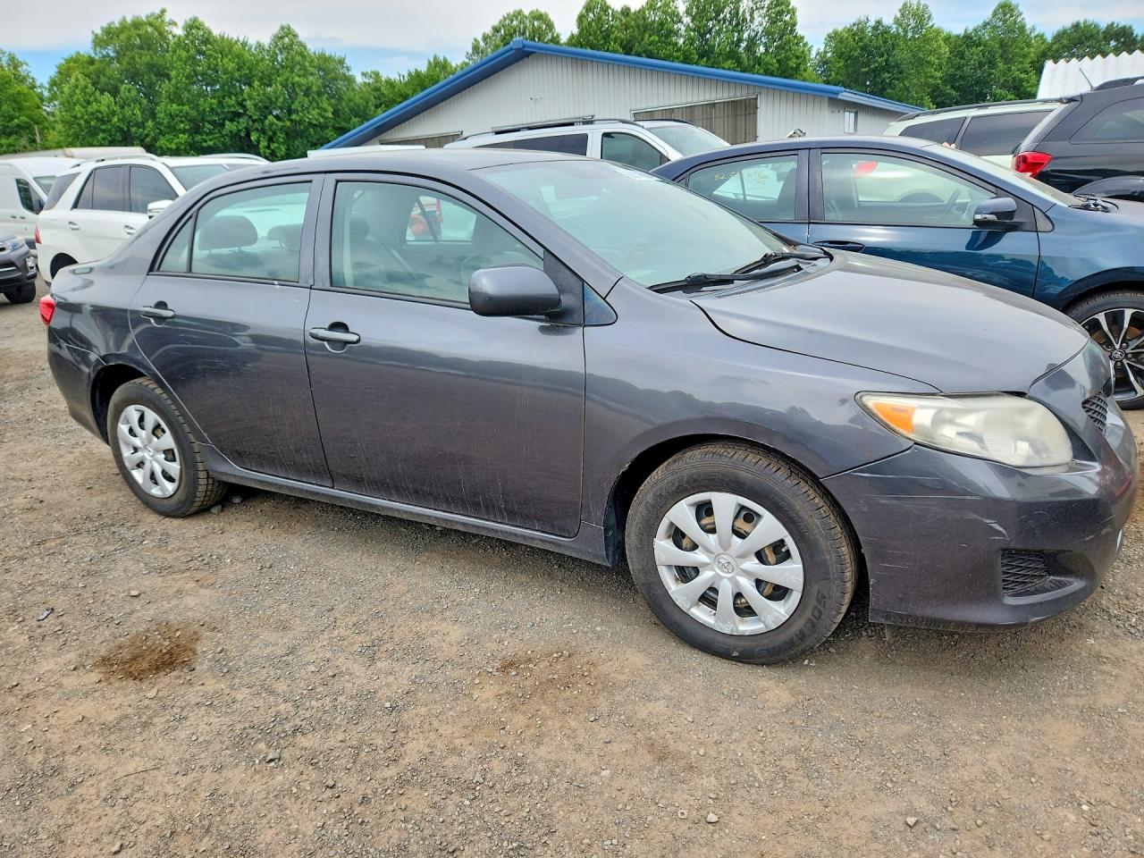2010 Toyota Corolla Le Gray vin: 2T1BU4EE0AC517492