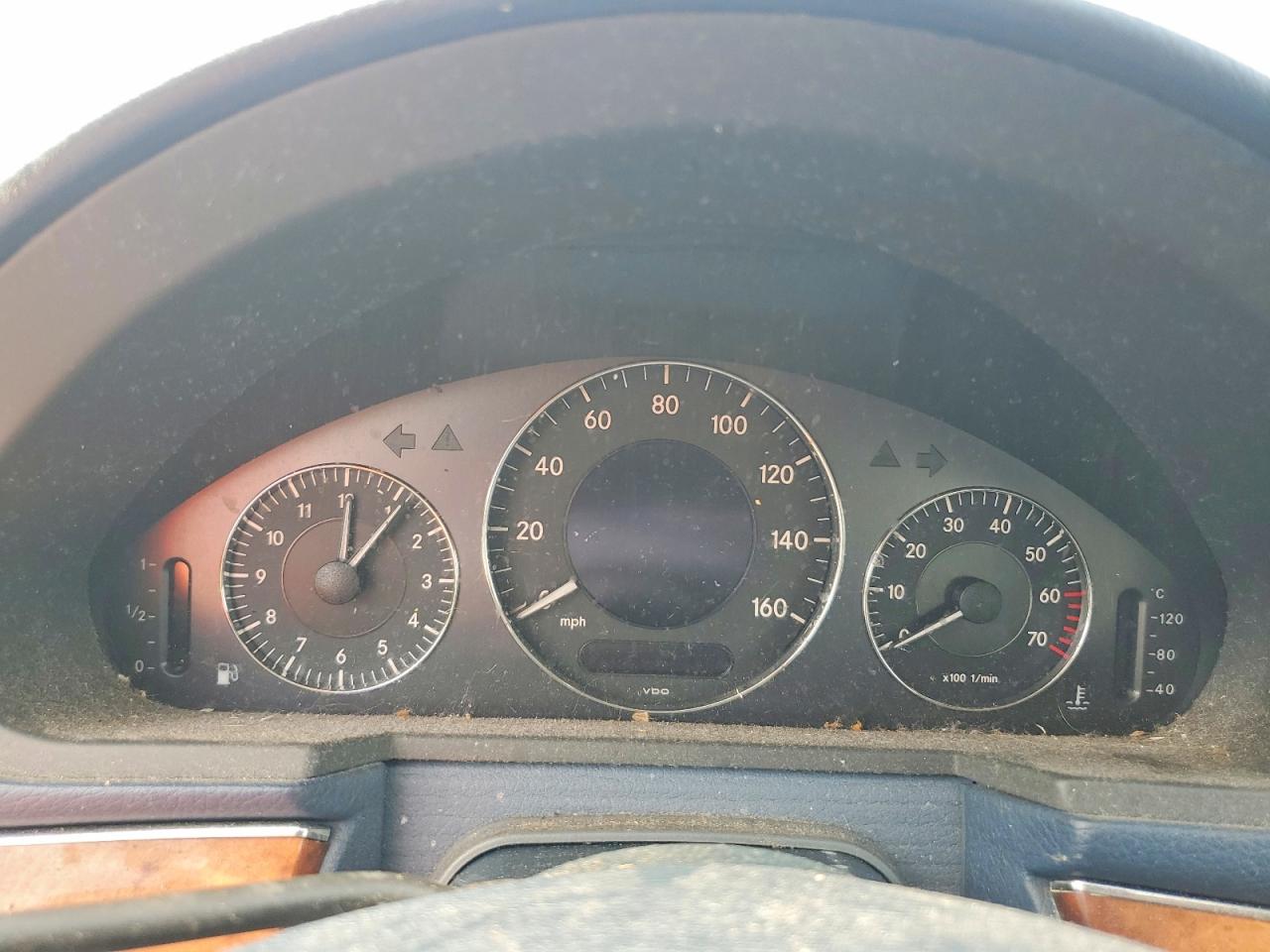 2003 Mercedes-benz E 320 Blue vin: WDBUF65J73A203307