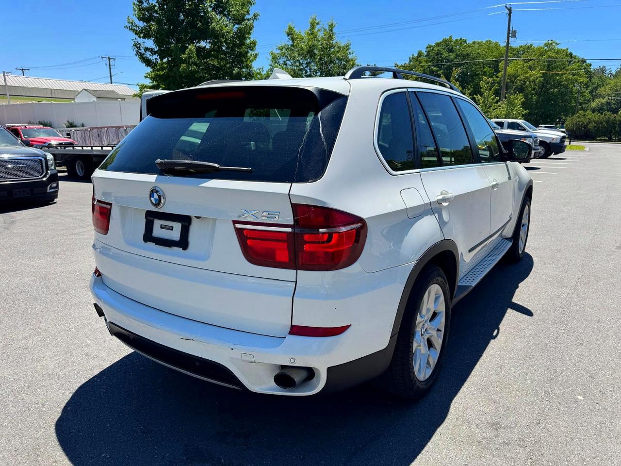 2013 Bmw X5 Xdrive35i White vin: 5UXZV4C53D0E11293