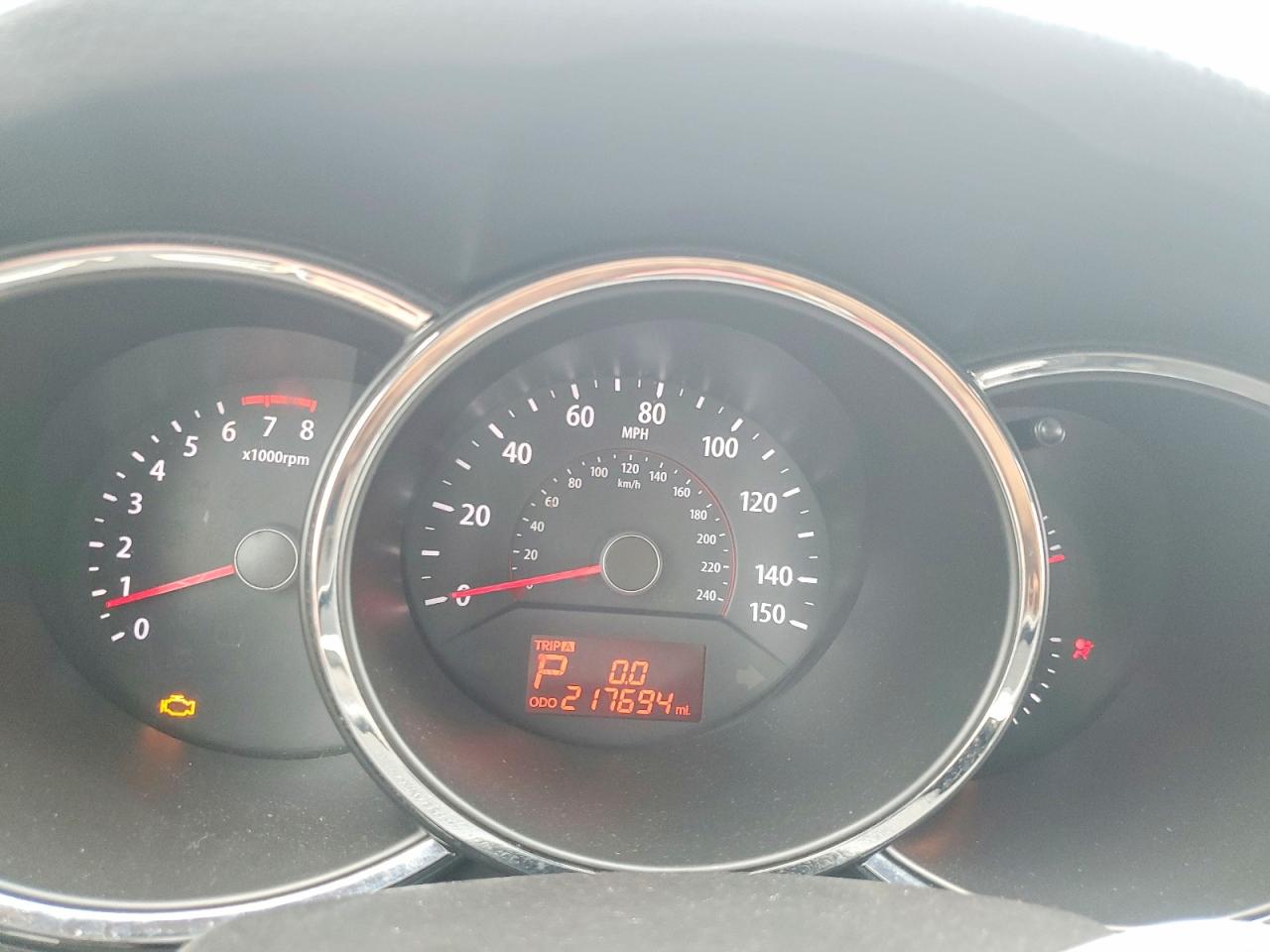 2013 Kia Sorento Lx Серебряный vin: 5XYKTDA63DG377044