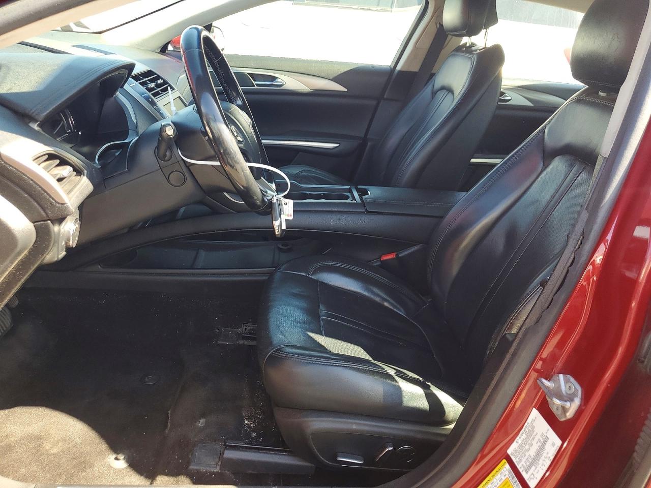 2015 Lincoln Mkz Hybrid Red vin: 3LN6L2LU9FR614755