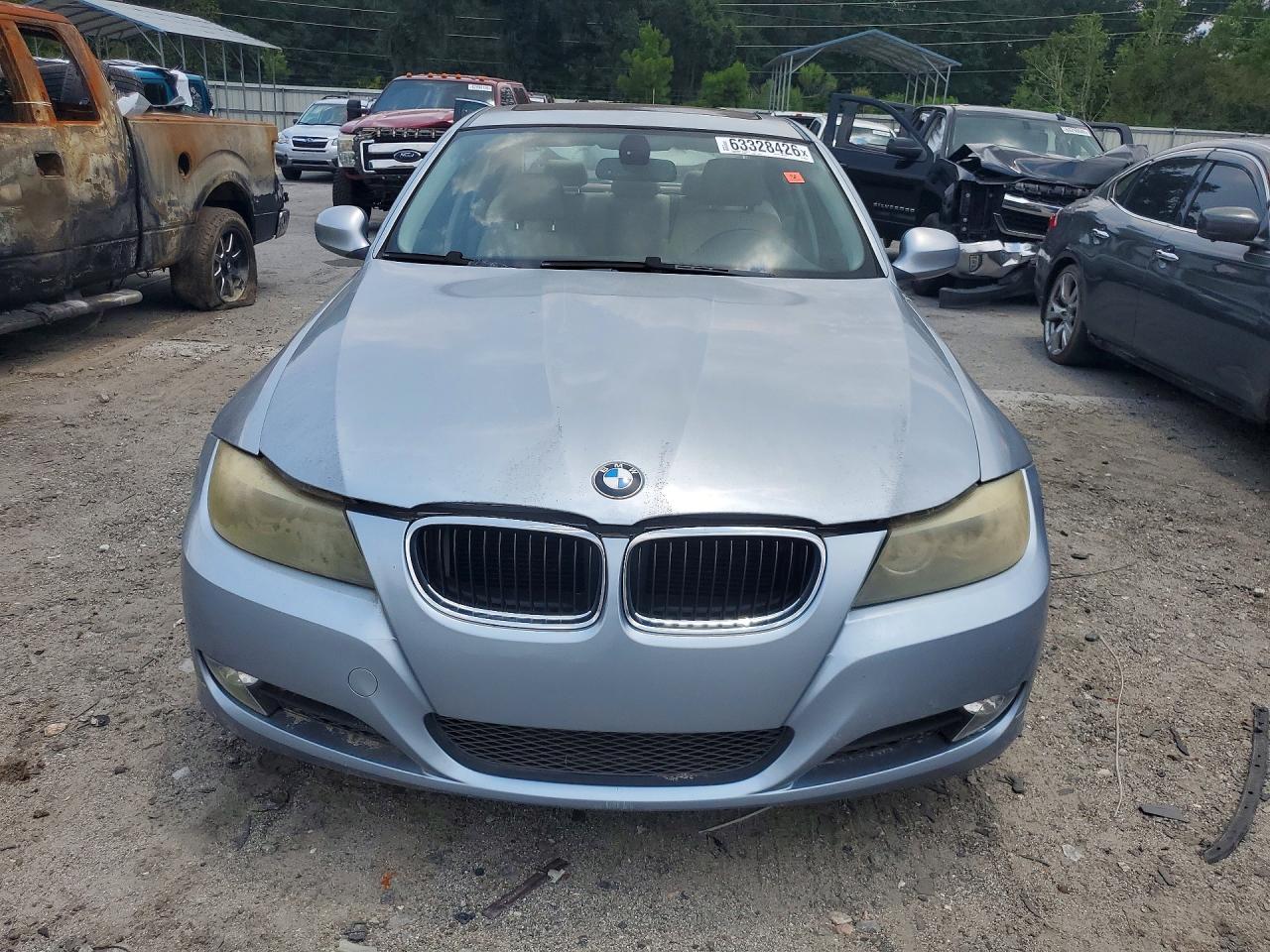 2009 Bmw 328 I Blue vin: WBAPH77559NM46305