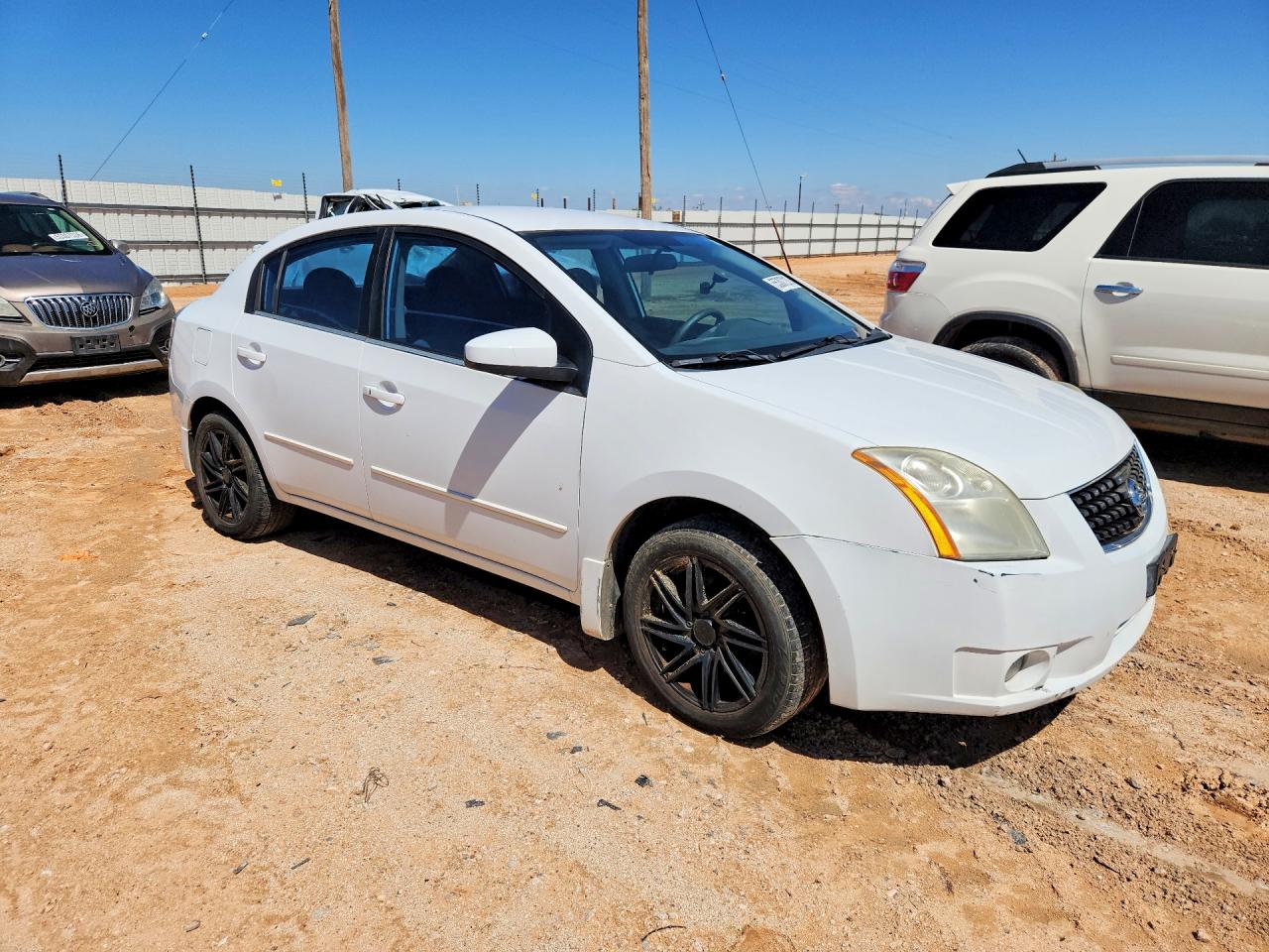 2008 Nissan Sentra 2.0 White vin: 3N1AB61E98L651737