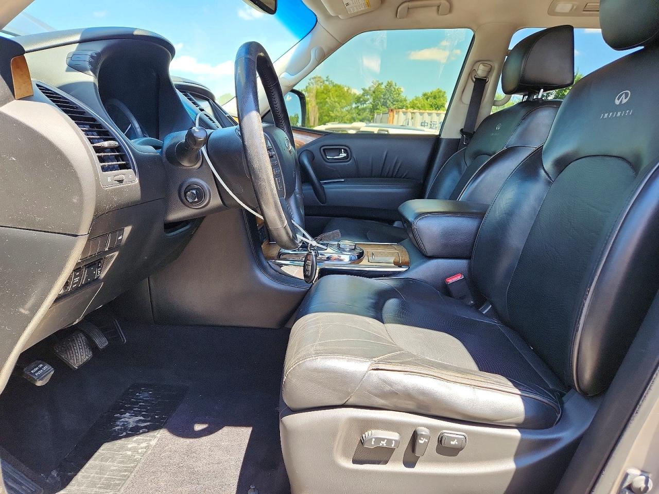 2012 Infiniti Qx56 Base Gray vin: JN8AZ2NC2C9317534