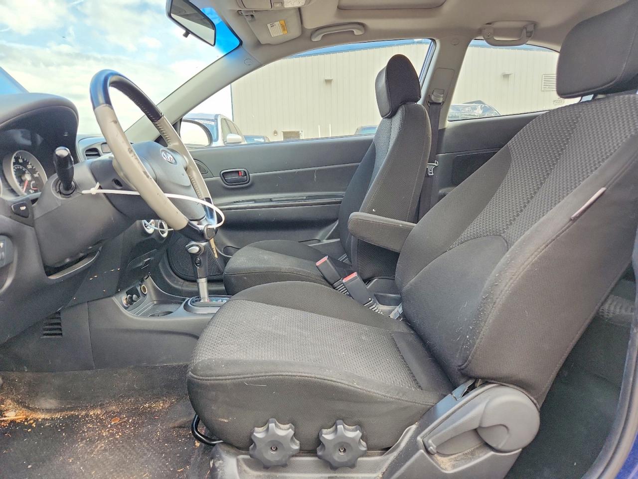 2007 Hyundai Accent Gs Blue vin: KMHCN36CX7U023883