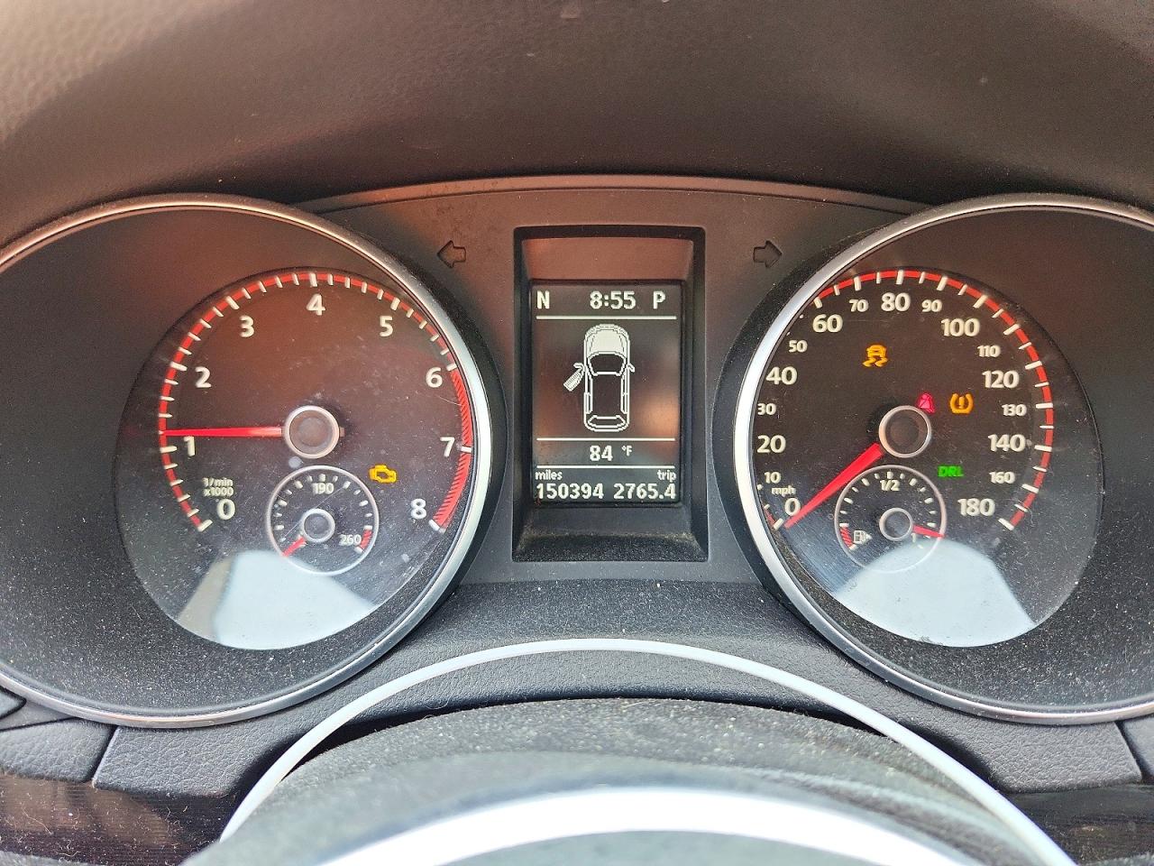 2011 Volkswagen Gti Black vin: WVWHV7AJ4BW039954
