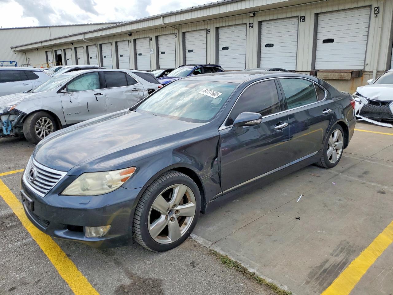 2010 Lexus Ls 460l Gray vin: JTHGL5EF2A5037568