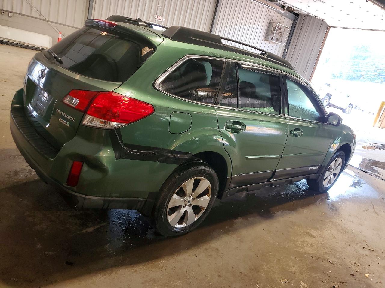 2012 Subaru Outback 2.5i Limited Green vin: 4S4BRBKC6C3215494