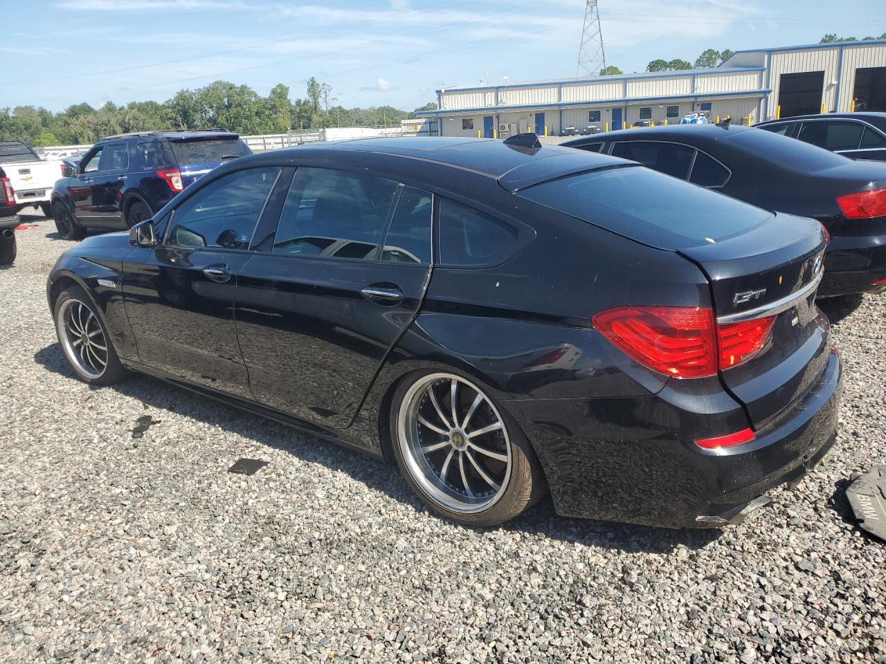 2012 Bmw 550 Igt Black vin: WBASN4C58CC210077