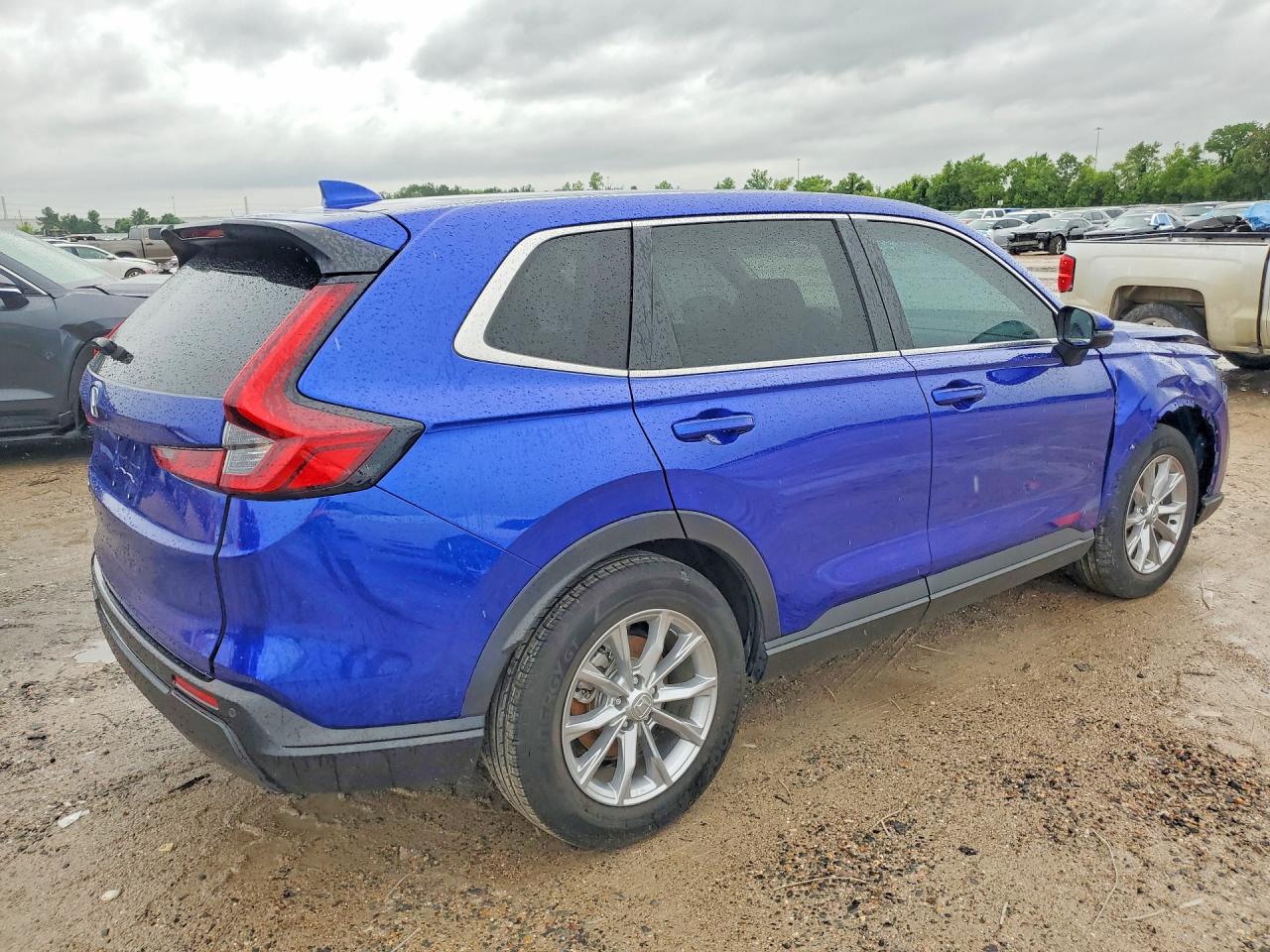 2025 Honda Cr-v Exl Синий vin: 2HKRS3H73SH306037