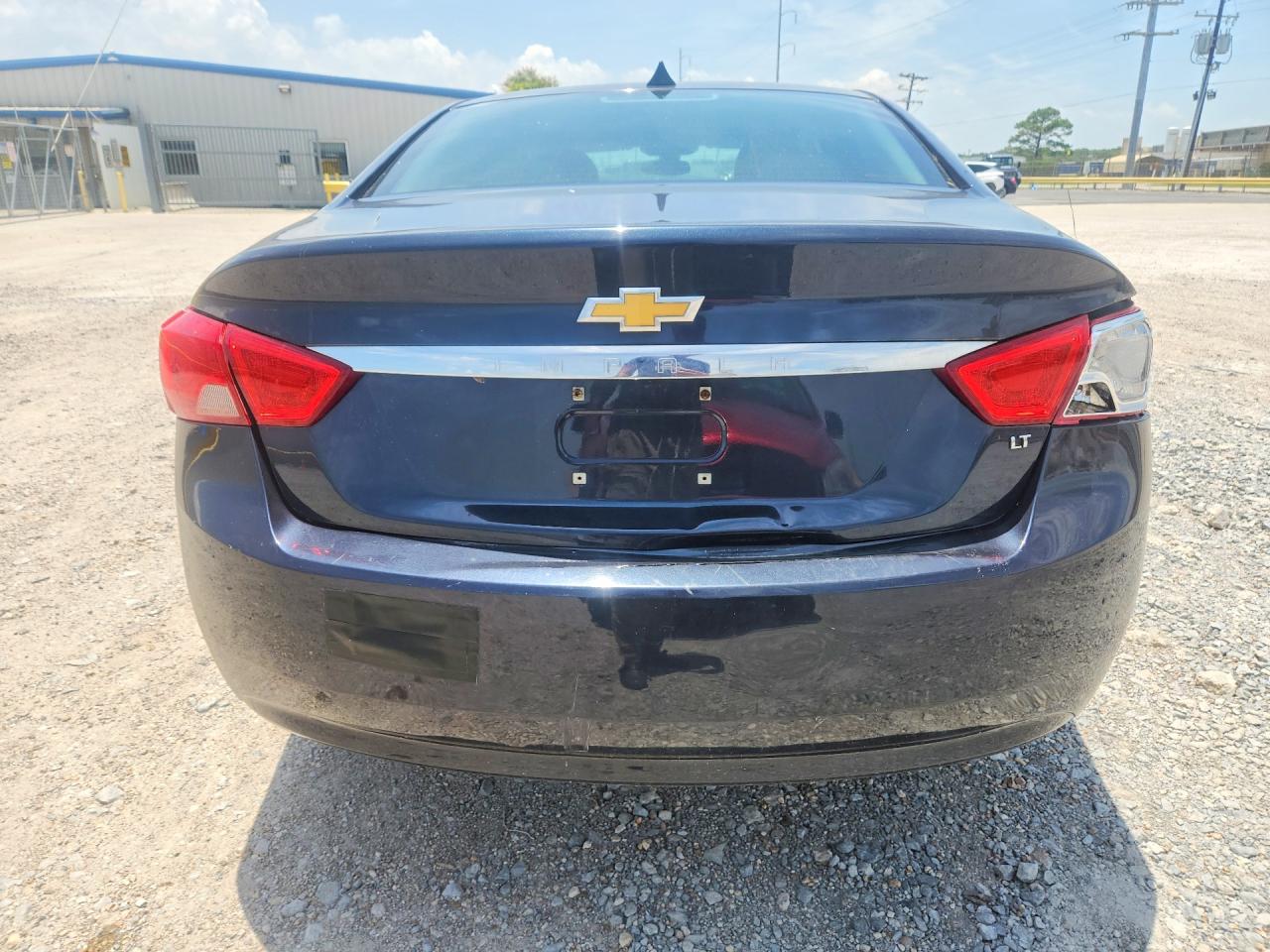 2014 Chevrolet Impala Lt Blue vin: 2G1115SL6E9192987
