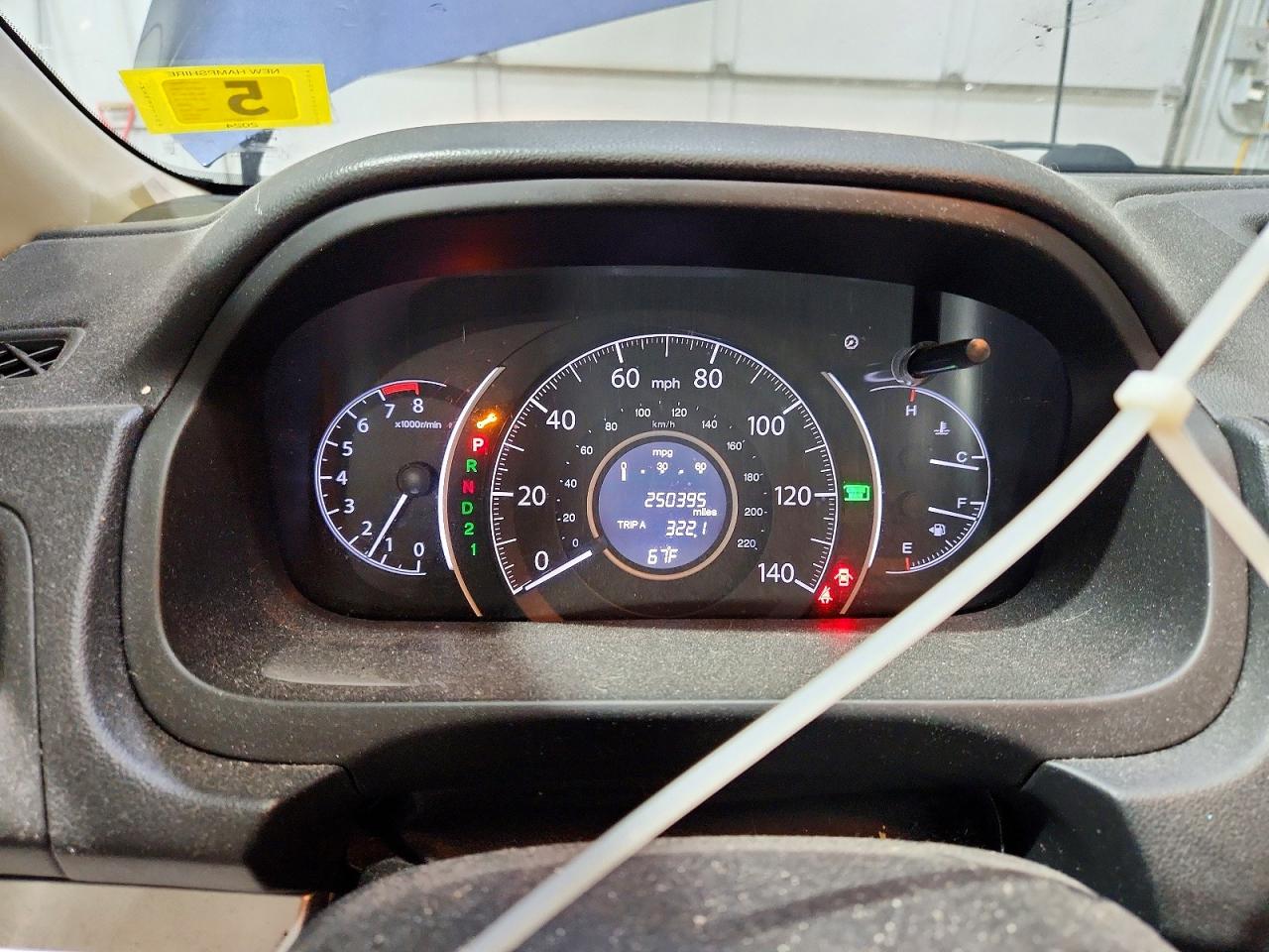 2013 Honda Cr-v Lx Blue vin: 2HKRM4H38DH641343