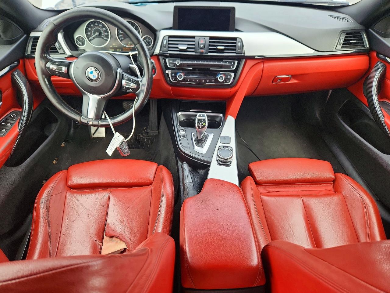 2015 Bmw 428 Xi Gran Coupe White vin: WBA4A7C51FD415339