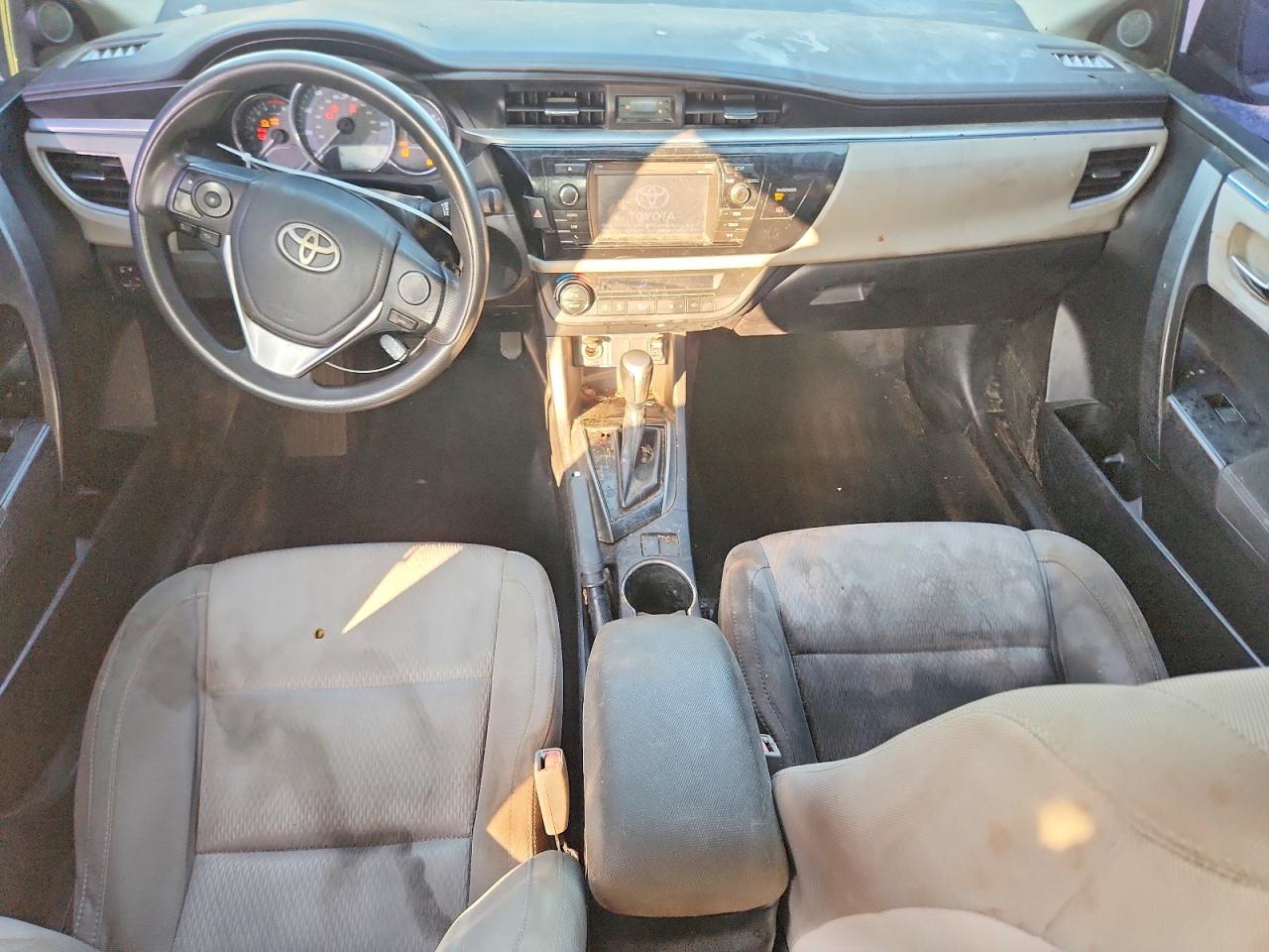 2014 Toyota Corolla Le Silver vin: 5YFBURHE1EP101773
