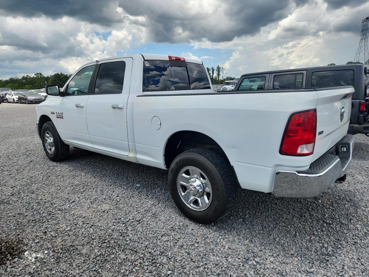 2015 Ram 2500 Slt White vin: 3C6TR4DT7FG520139
