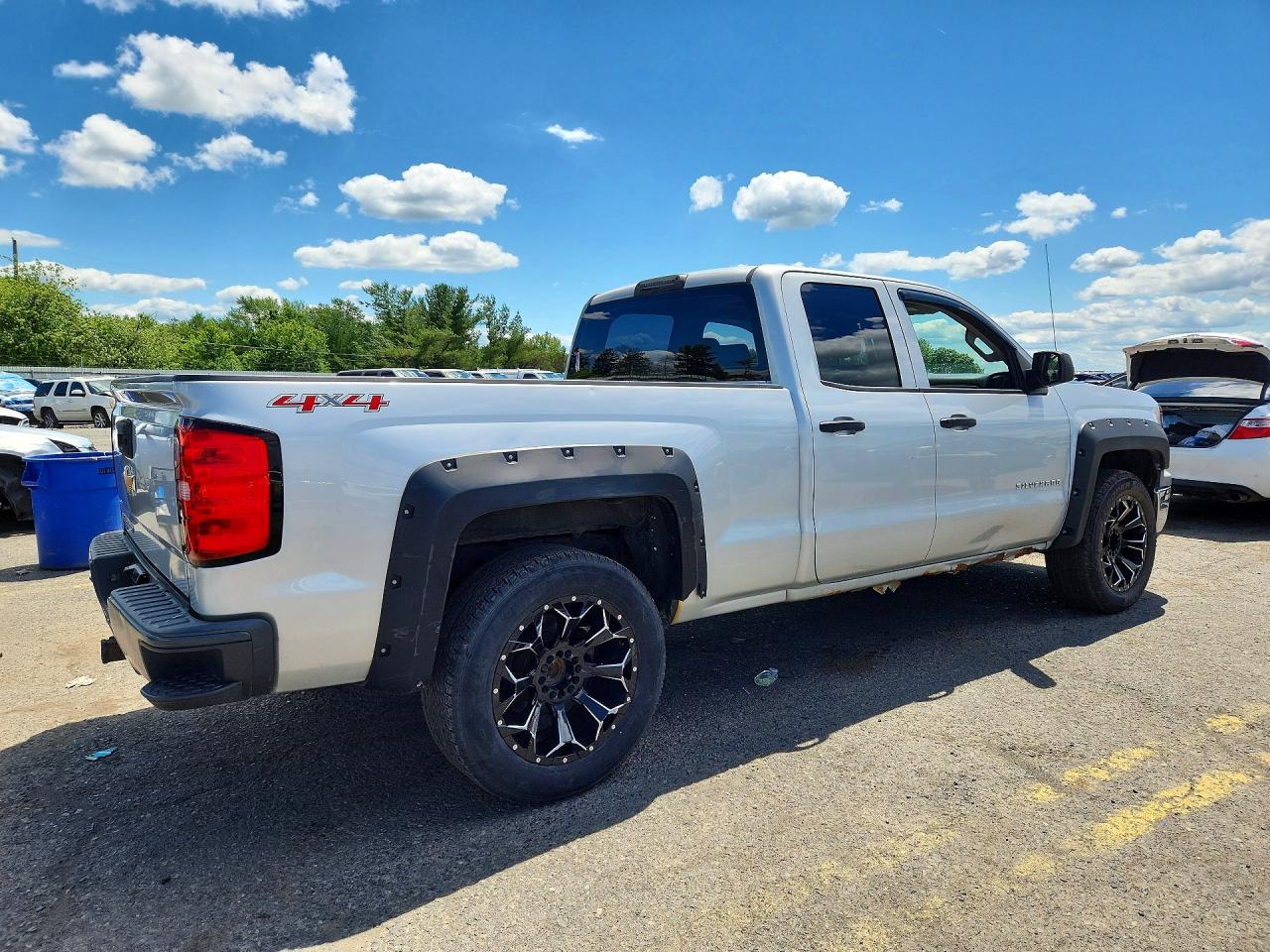 2015 Chevrolet Silverado K1500 Silver vin: 1GCVKPEH3FZ265717