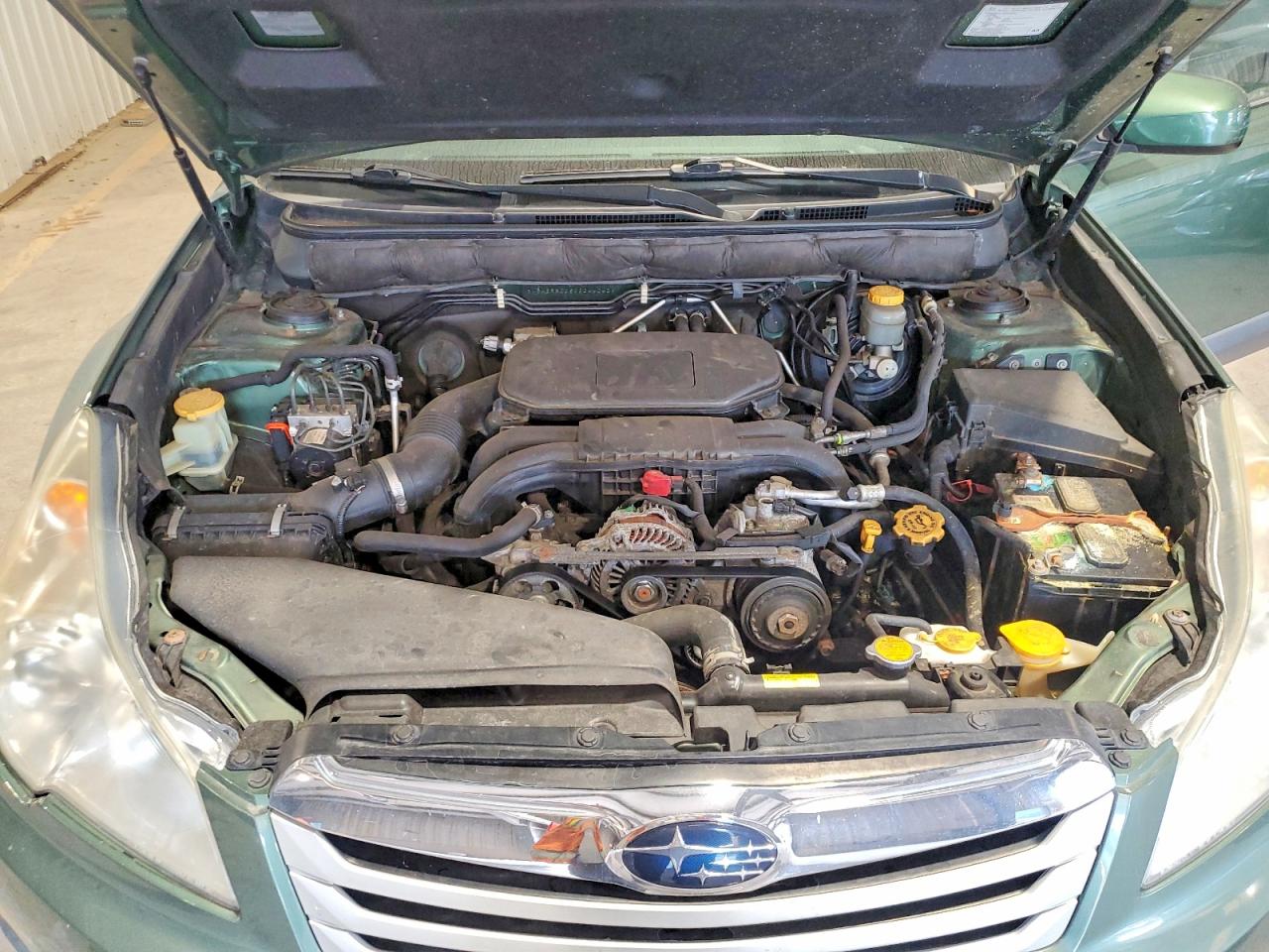 2012 Subaru Outback 2.5i Premium Green vin: 4S4BRBCC8C3244042