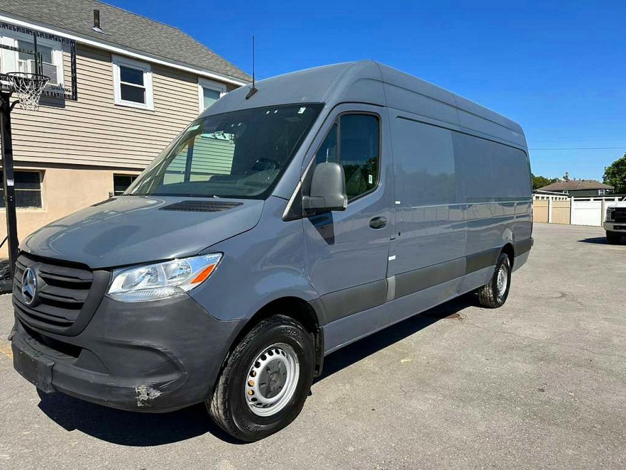 2019 Mercedes-benz Sprinter 2500 Серый vin: WD4PF1CD1KP149485