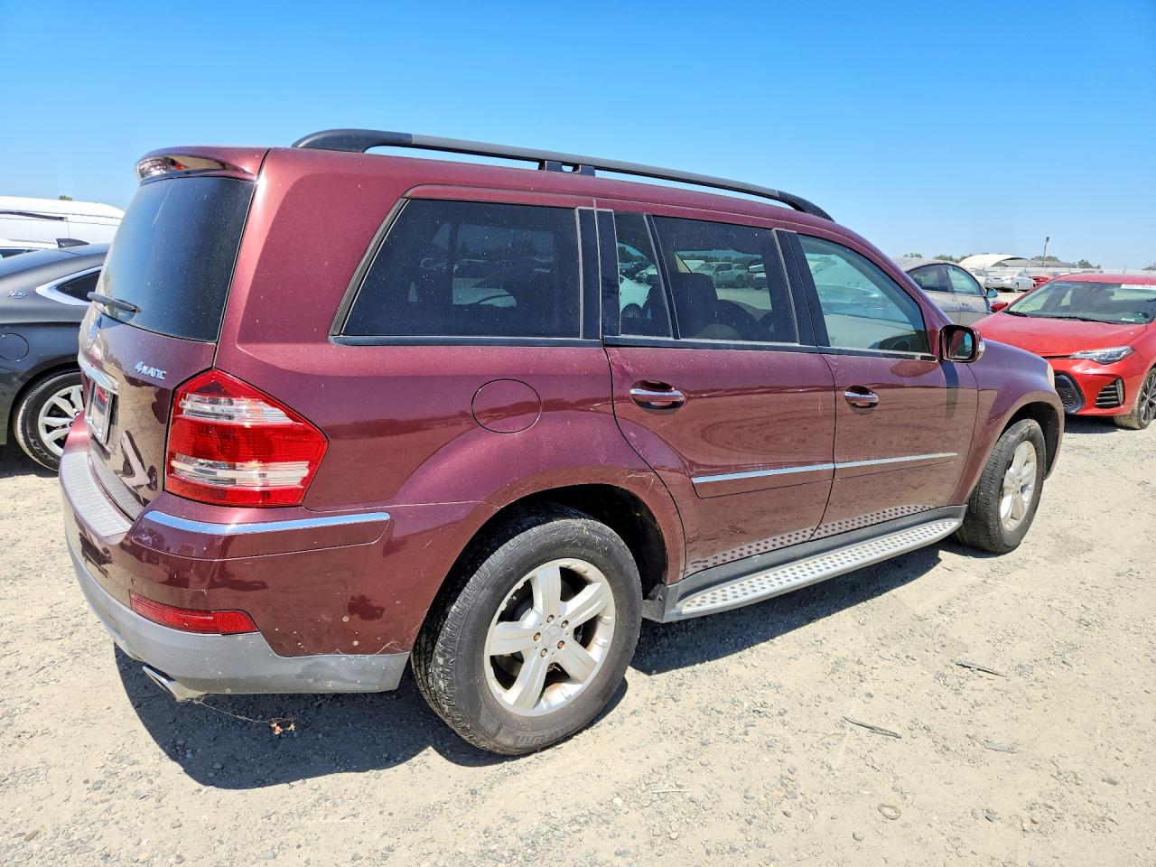 2008 Mercedes-benz Gl 450 4matic Burgundy vin: 4JGBF71E28A309688
