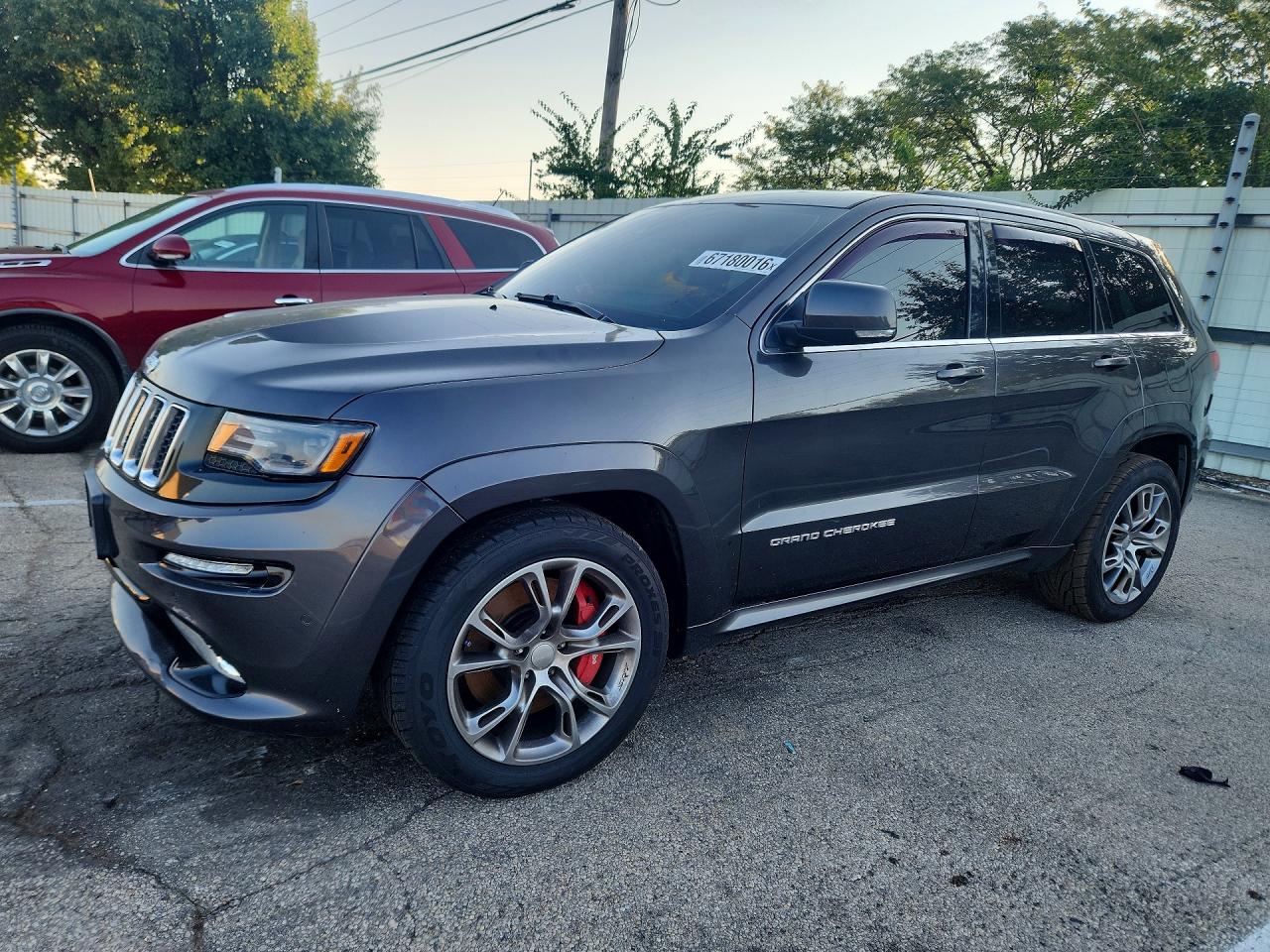 2015 Jeep Grand Cherokee Srt-8 Black vin: 1C4RJFDJ7FC778507