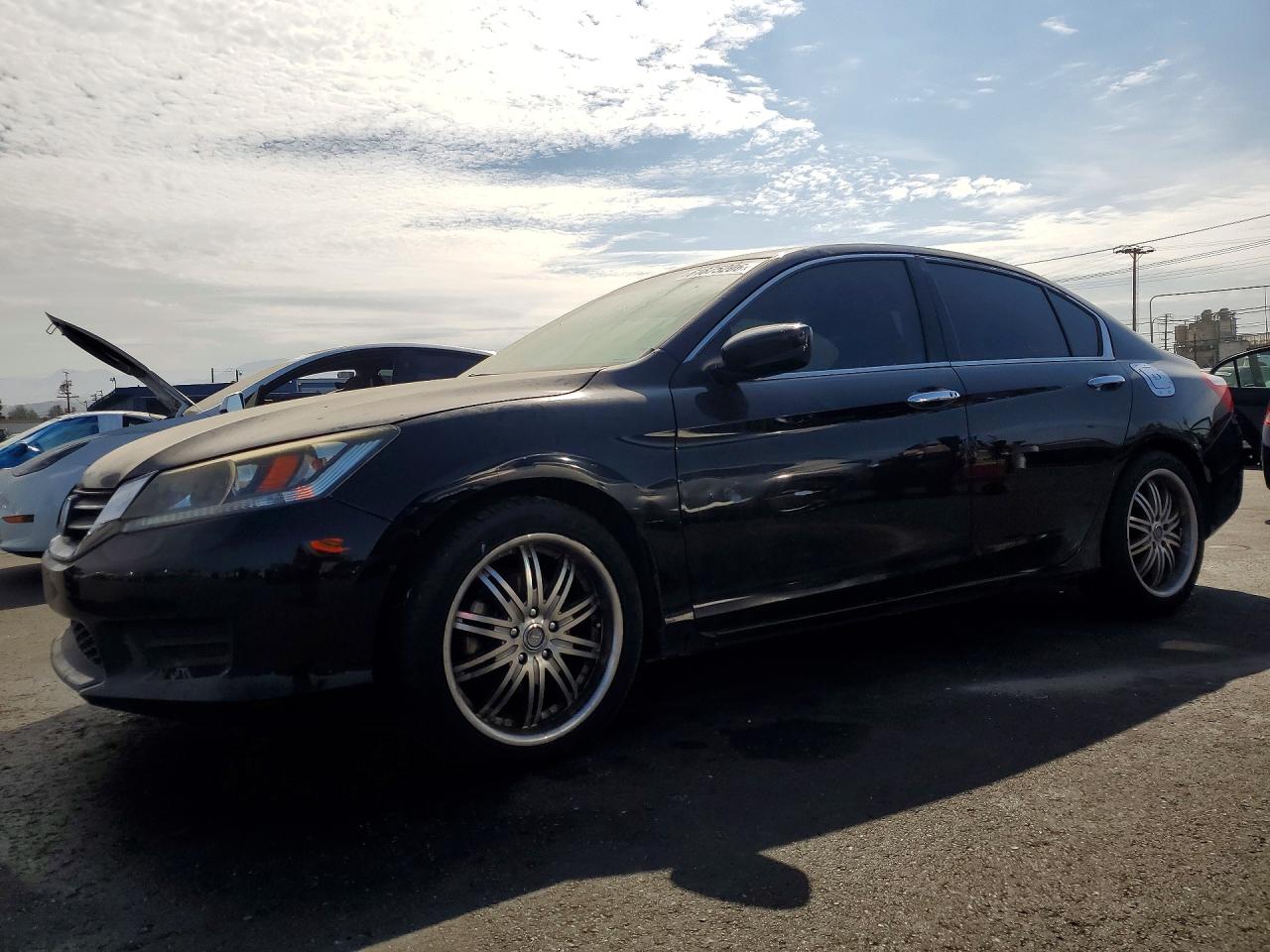 2015 Honda Accord Sport Black vin: 1HGCR2F55FA196443