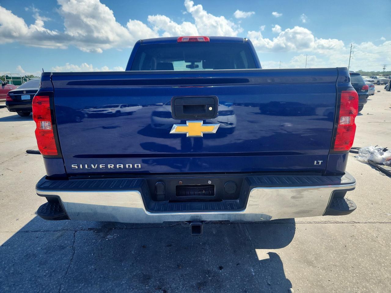 2014 Chevrolet Silverado C1500 Lt Blue vin: 3GCPCREC8EG229770