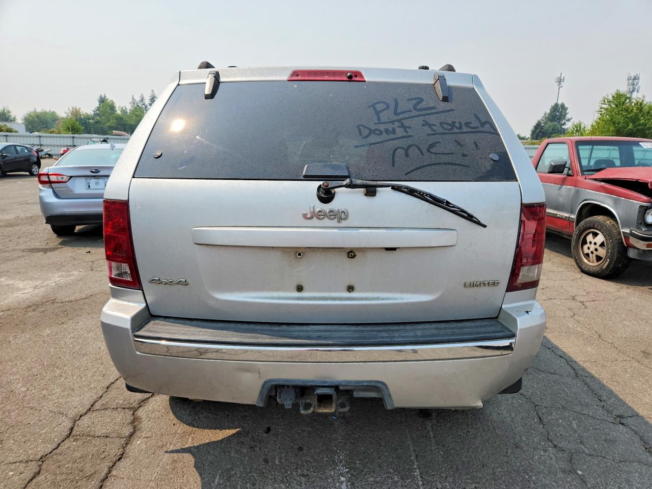 2005 Jeep Grand Cherokee Limited Серебряный vin: 1J8HR58N15C623311