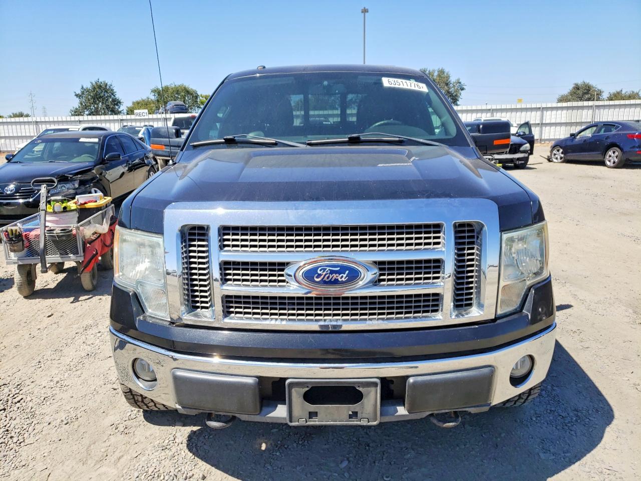 2010 Ford F150 Supercrew Black vin: 1FTFW1EV1AFD89586