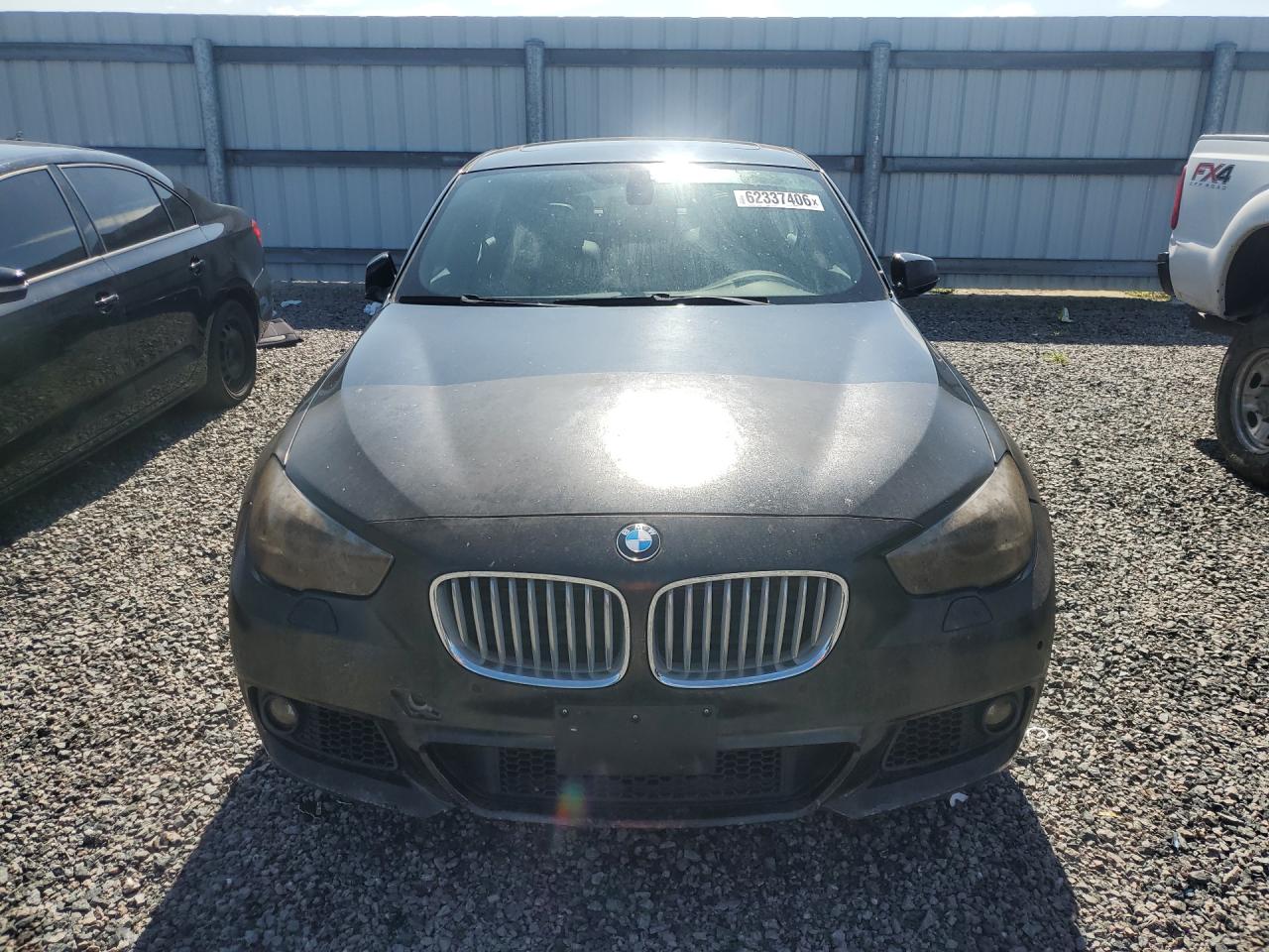 2012 Bmw 550 Igt Black vin: WBASN4C58CC210077