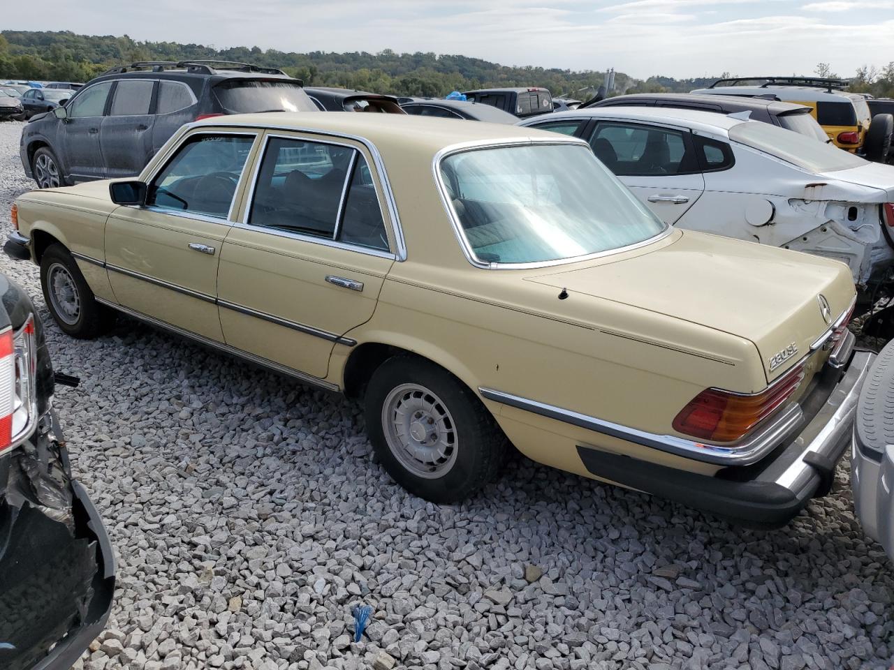 1977 Mercedes-benz 280 Se Желтый vin: 11602412077636