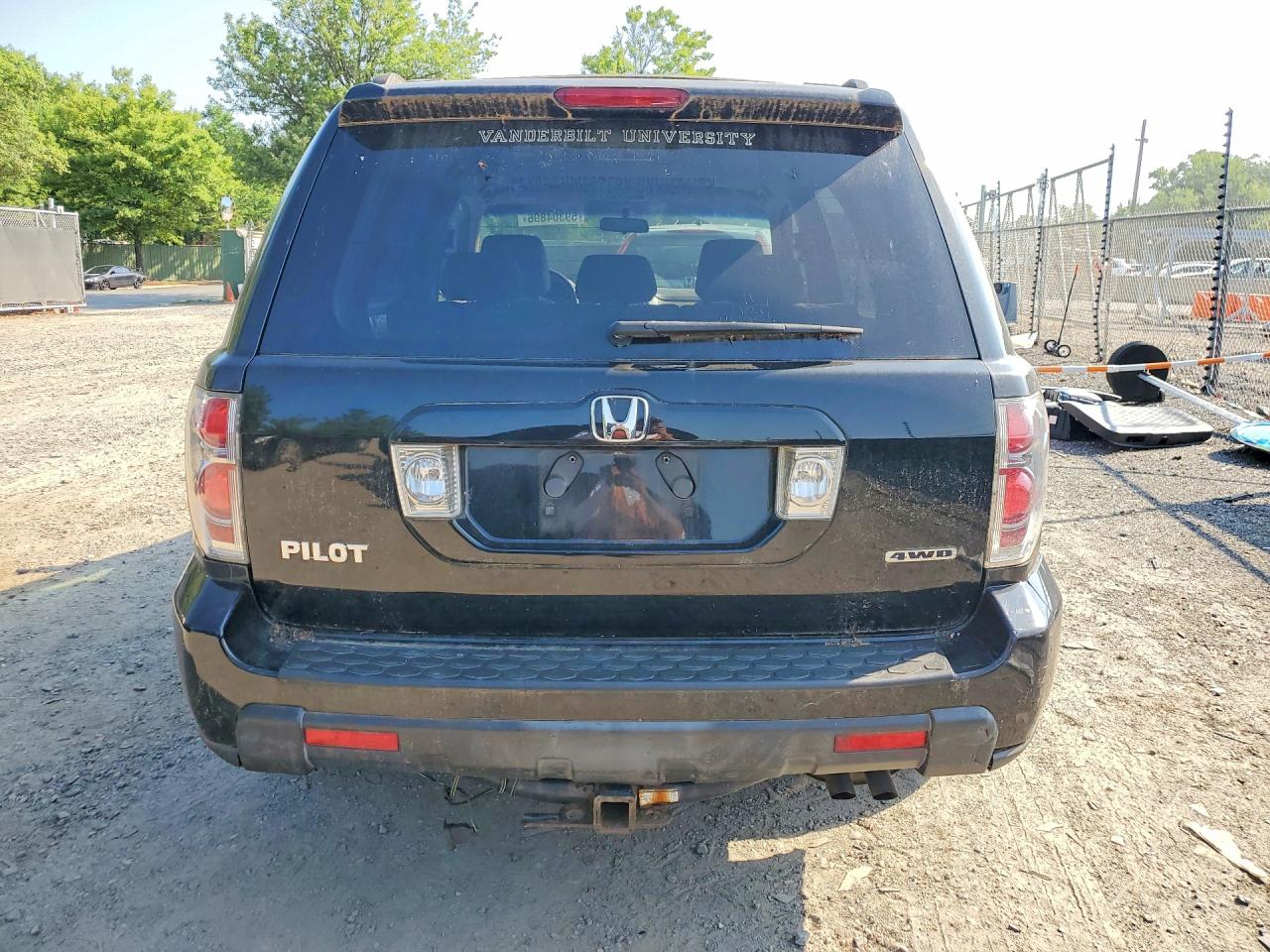 2008 Honda Pilot Vp Black vin: 5FNYF18238B042012