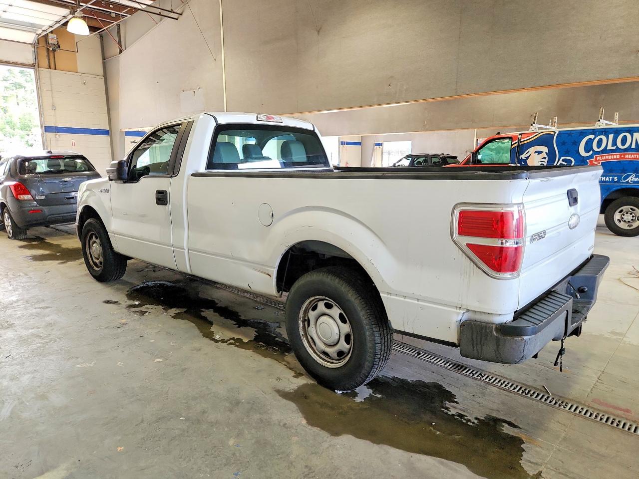 2012 Ford F150 White vin: 1FTMF1CM4CKD58568
