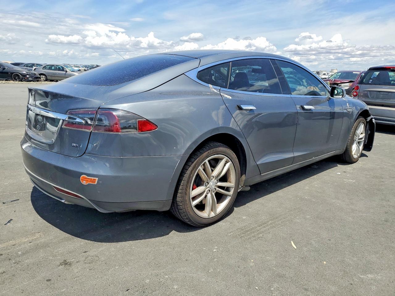2013 Tesla Model S Gray vin: 5YJSA1CN5DFP17892