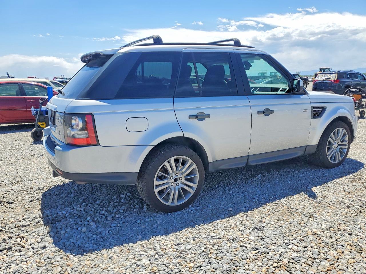 2010 Land Rover Range Rover Sport Lux Silver vin: SALSK2D43AA223746