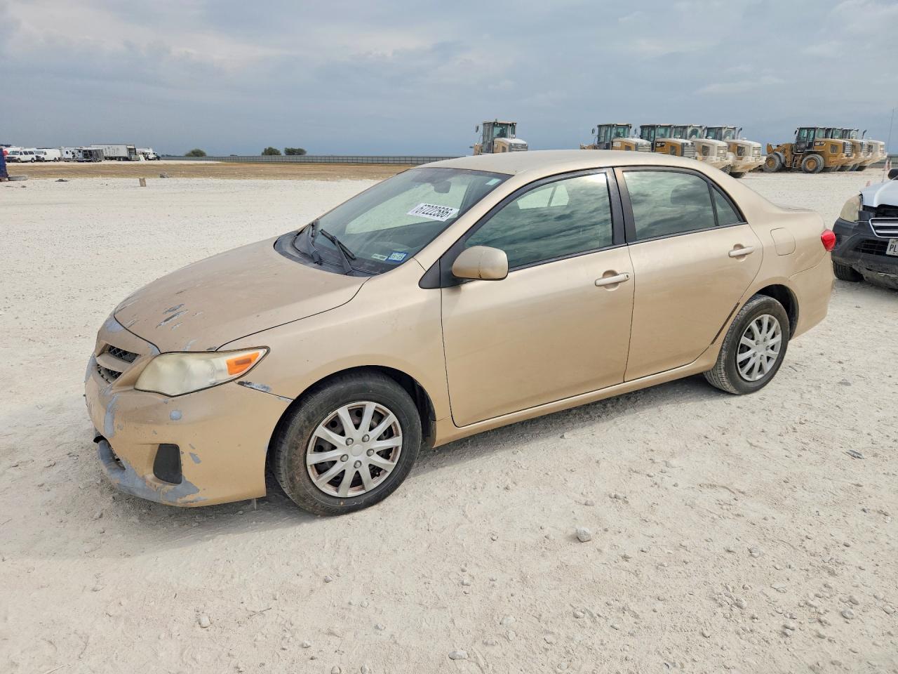 2011 Toyota Corolla Le Золотой vin: JTDBU4EE9B9148610