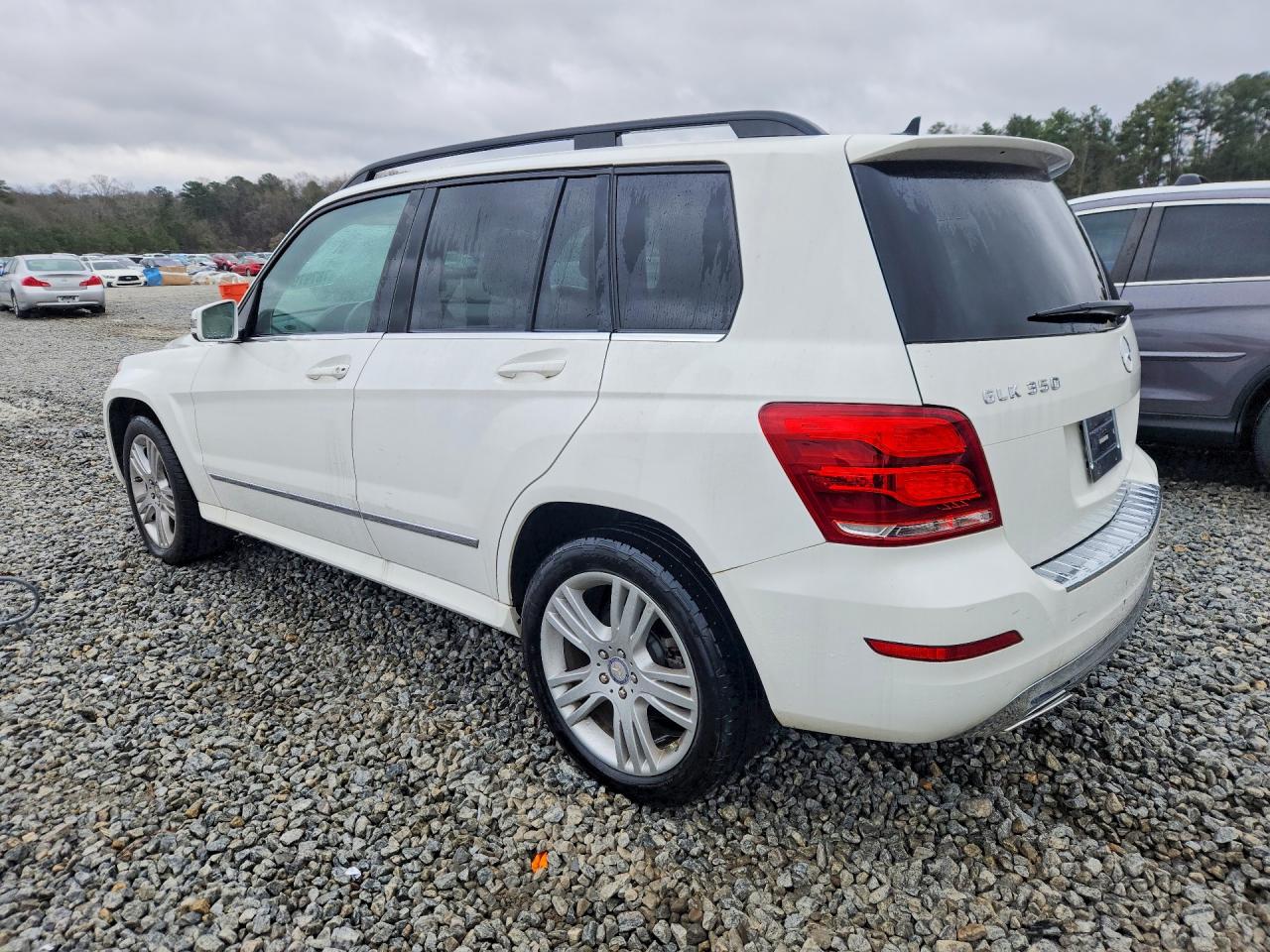 2015 Mercedes-benz Glk 350 4matic White vin: WDCGG8JB0FG352773